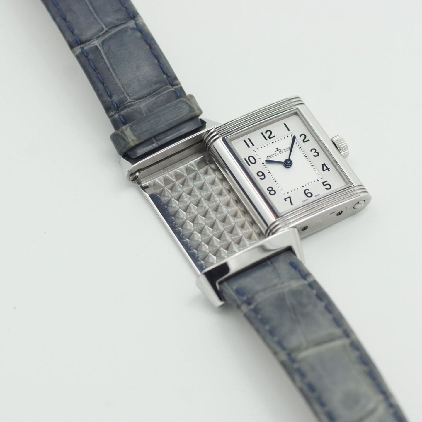 Jaeger-LeCoultre Reverso Classic Small Q2618540 (2006) - Zilver wijzerplaat 21mm Staal (2/8)