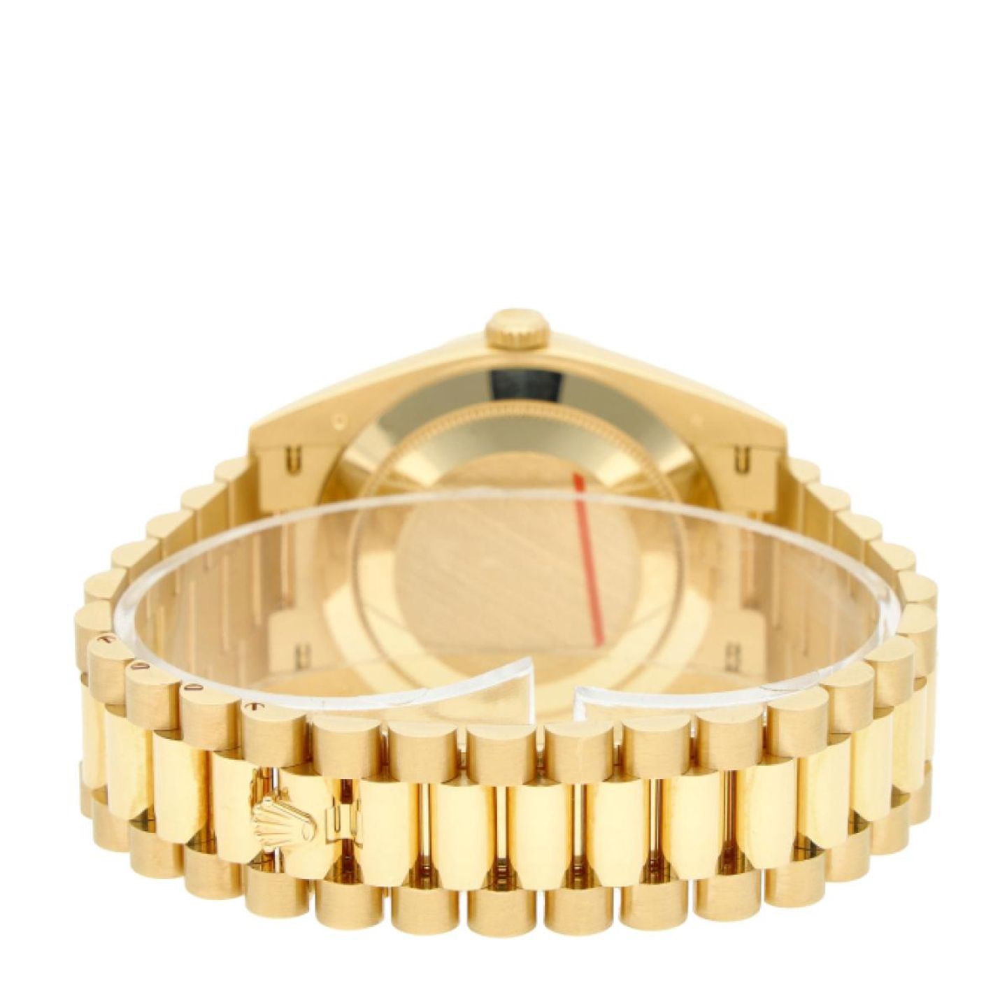 Rolex Day-Date 40 228238 (2023) - Silver dial 40 mm Yellow Gold case (4/5)