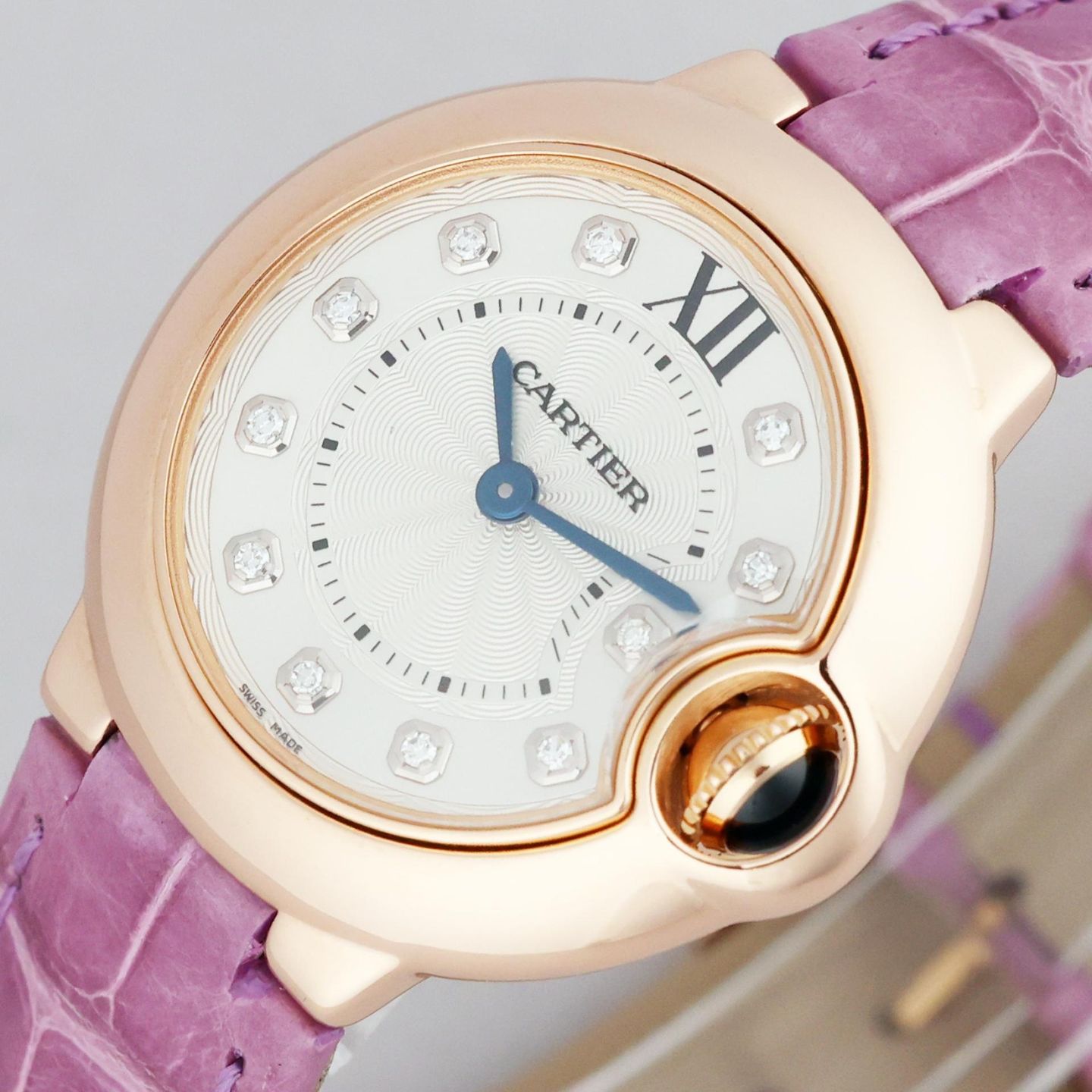 Cartier Ballon Bleu 28mm 3007 (2019) - Silver dial 28 mm (5/8)