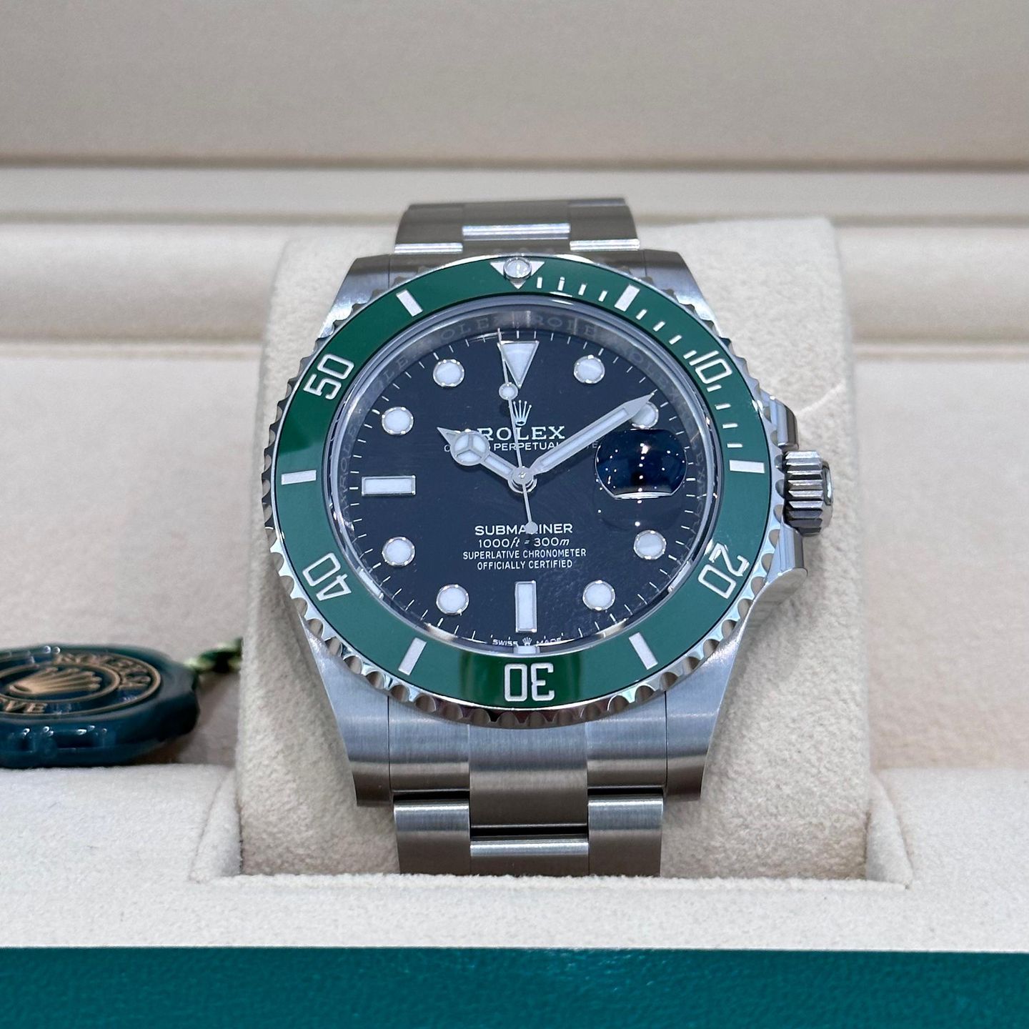 Rolex Submariner Date 126610LV (2024) - Zwart wijzerplaat 41mm Staal (7/8)