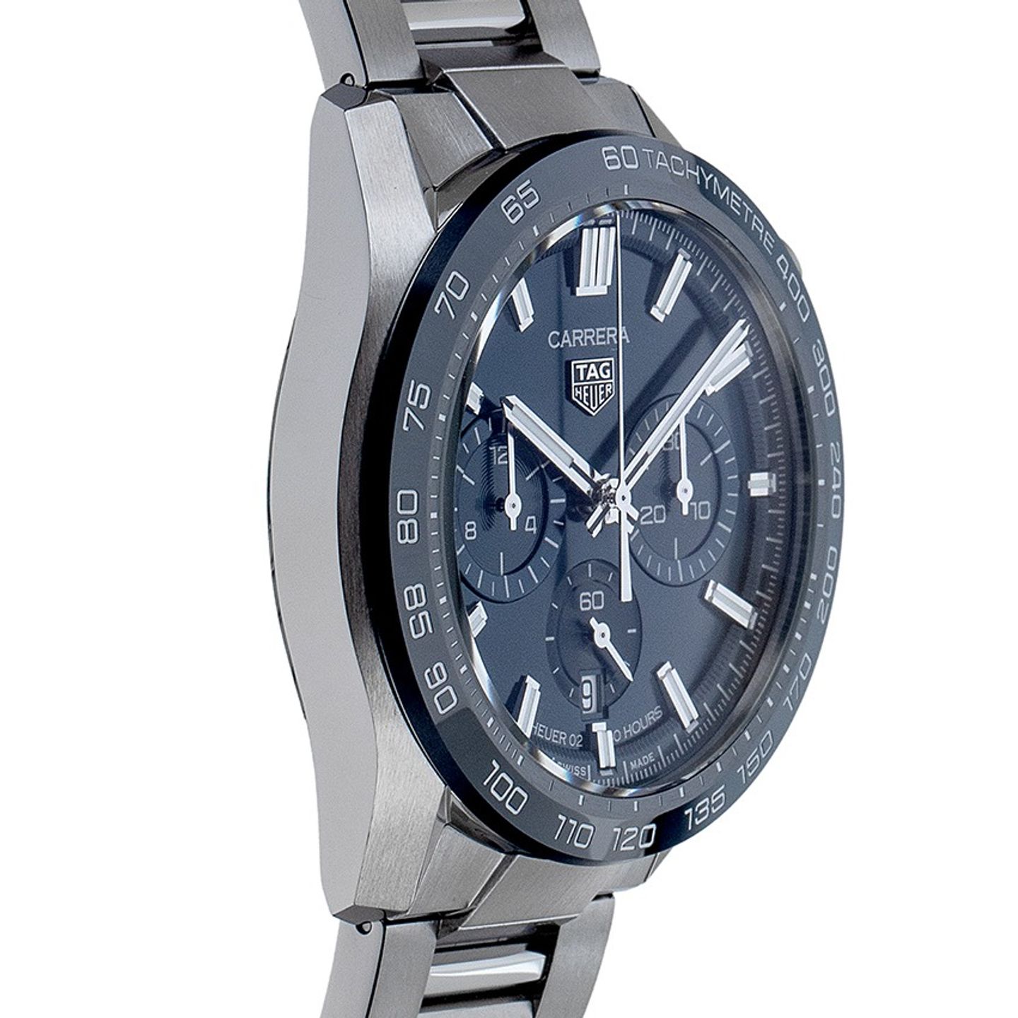 TAG Heuer Carrera CBN2A1A.BA0643 (2020) - Blue dial 44 mm Steel case (5/7)