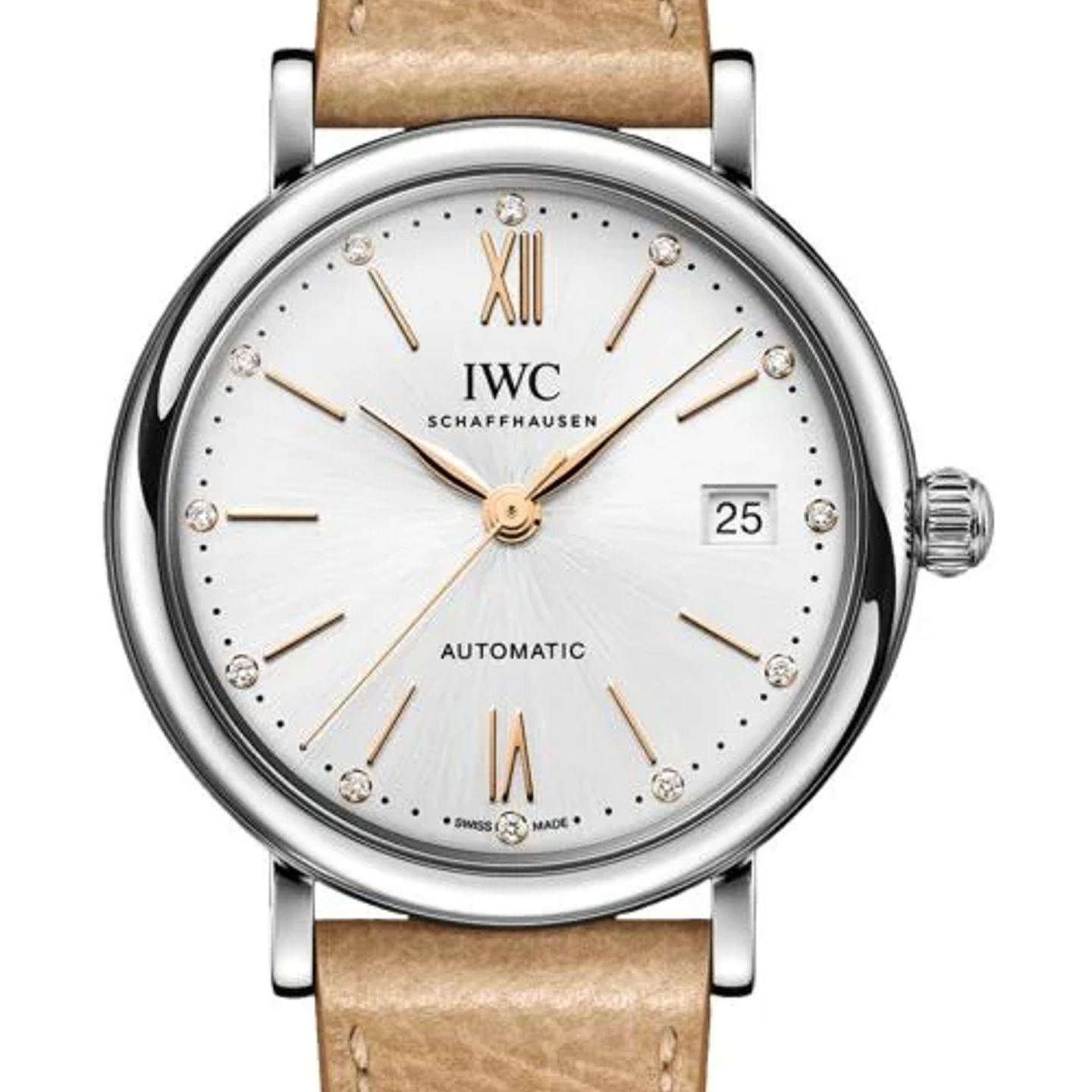 IWC Portofino Automatic IW458601 (2026) - Zilver wijzerplaat 37mm Staal (1/1)