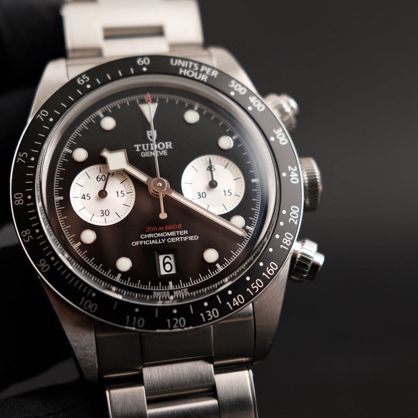 Tudor Black Bay Chrono 79360N (2022) - Black dial 41 mm Steel case (2/8)