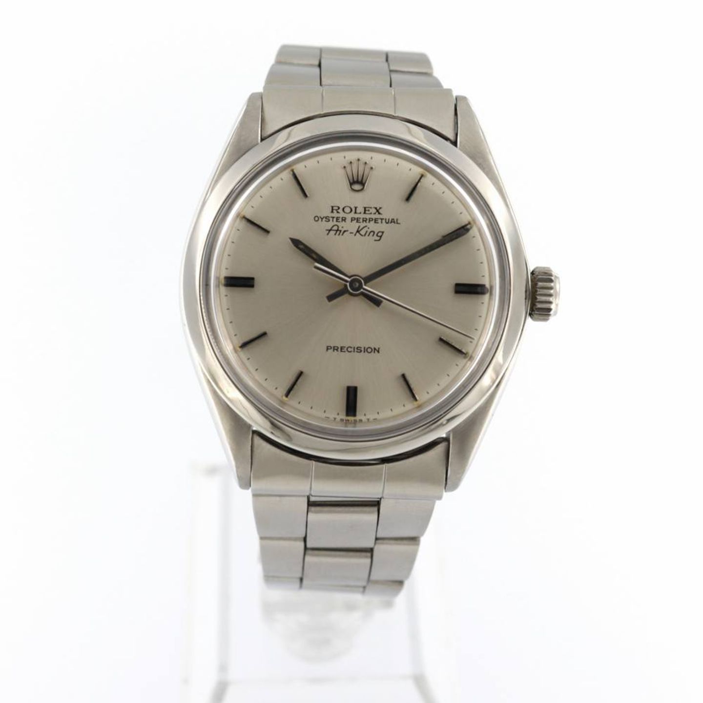 Rolex Air-King 5500 (1981) - 34mm Staal (1/6)