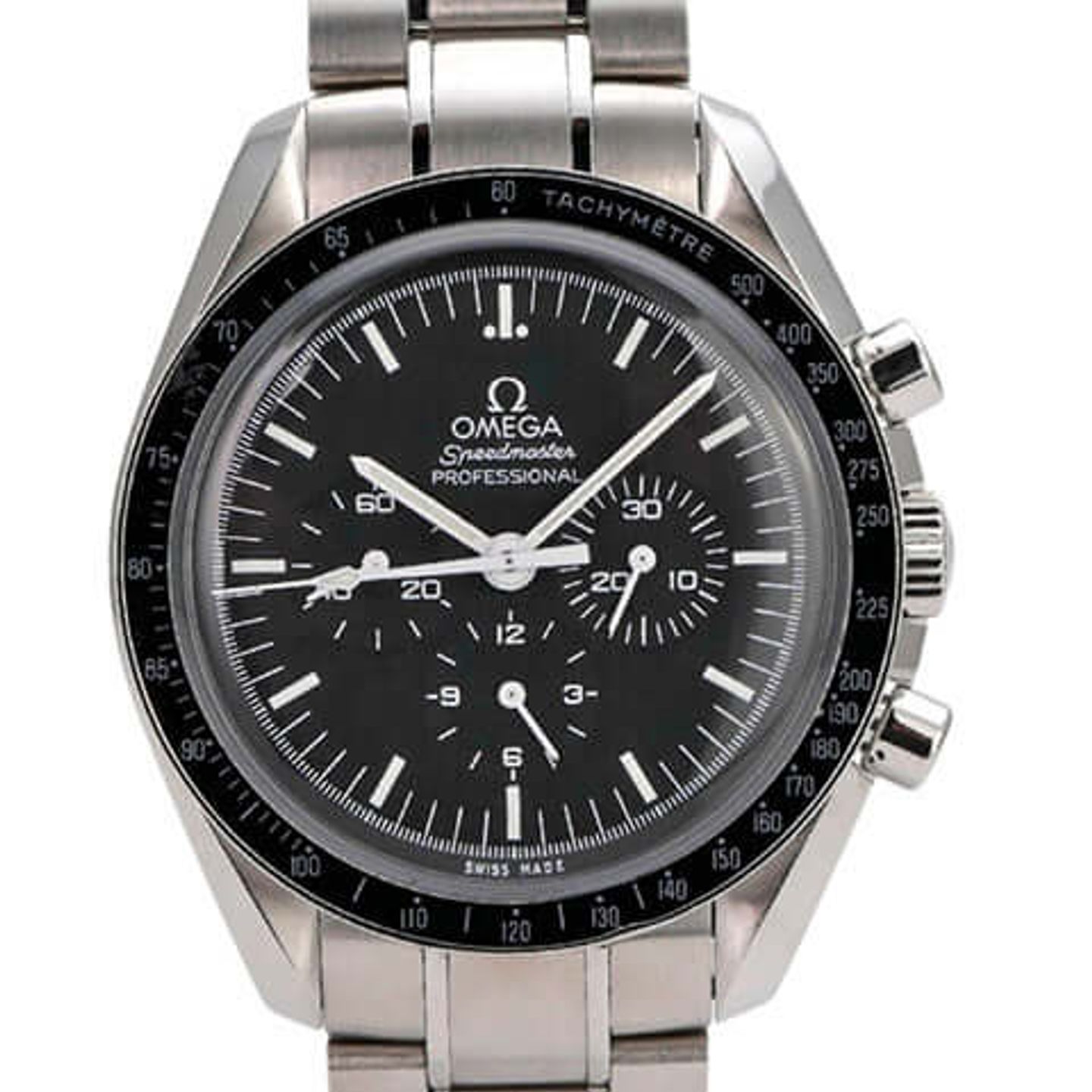 Omega Speedmaster Professional Moonwatch 311.30.42.30.01.005 (2018) - Black dial 42 mm Steel case (1/8)