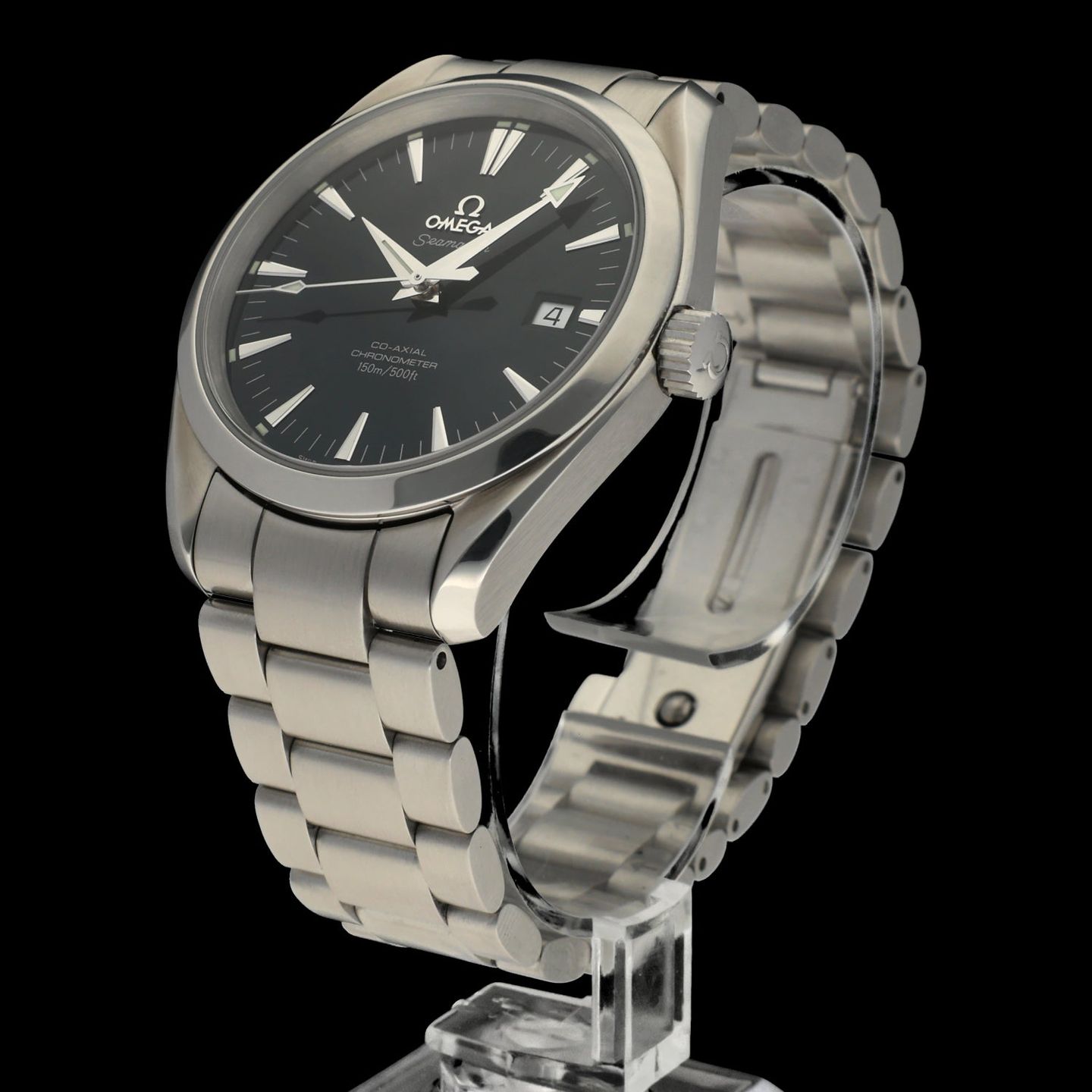 Omega Seamaster Aqua Terra 2503.80.00 (2005) - Blue dial 39 mm Steel case (5/8)