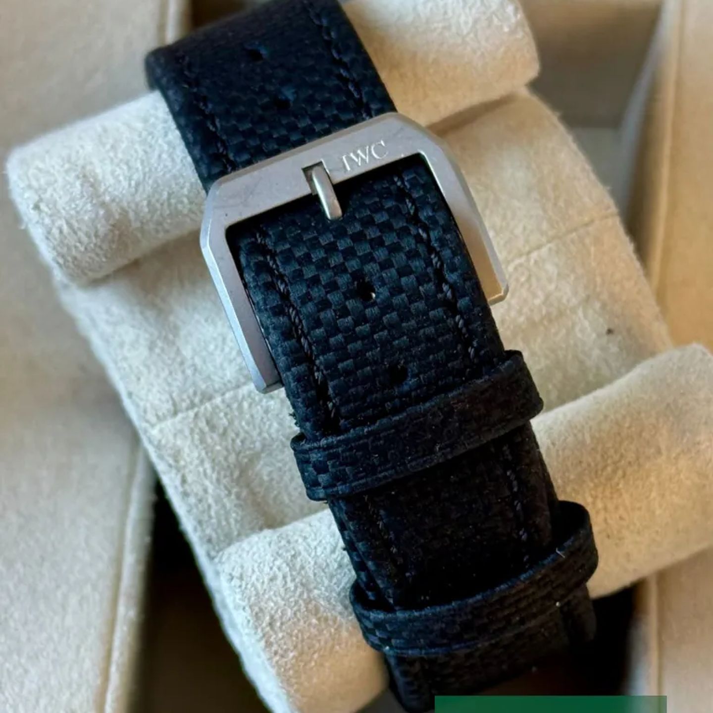 IWC Pilot IW378901 (Onbekend (willekeurig serienummer)) - Zwart wijzerplaat 44mm Keramiek (6/7)