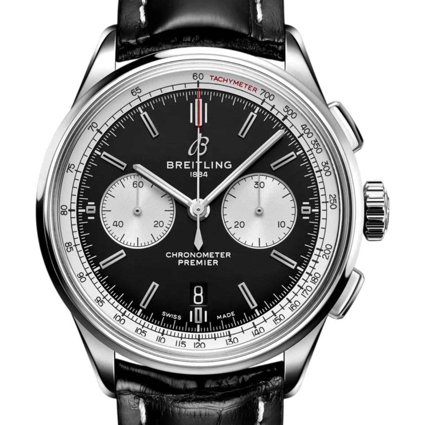 Breitling Navitimer AB0118371B1P2 (2026) - Black dial 42 mm Steel case (5/12)