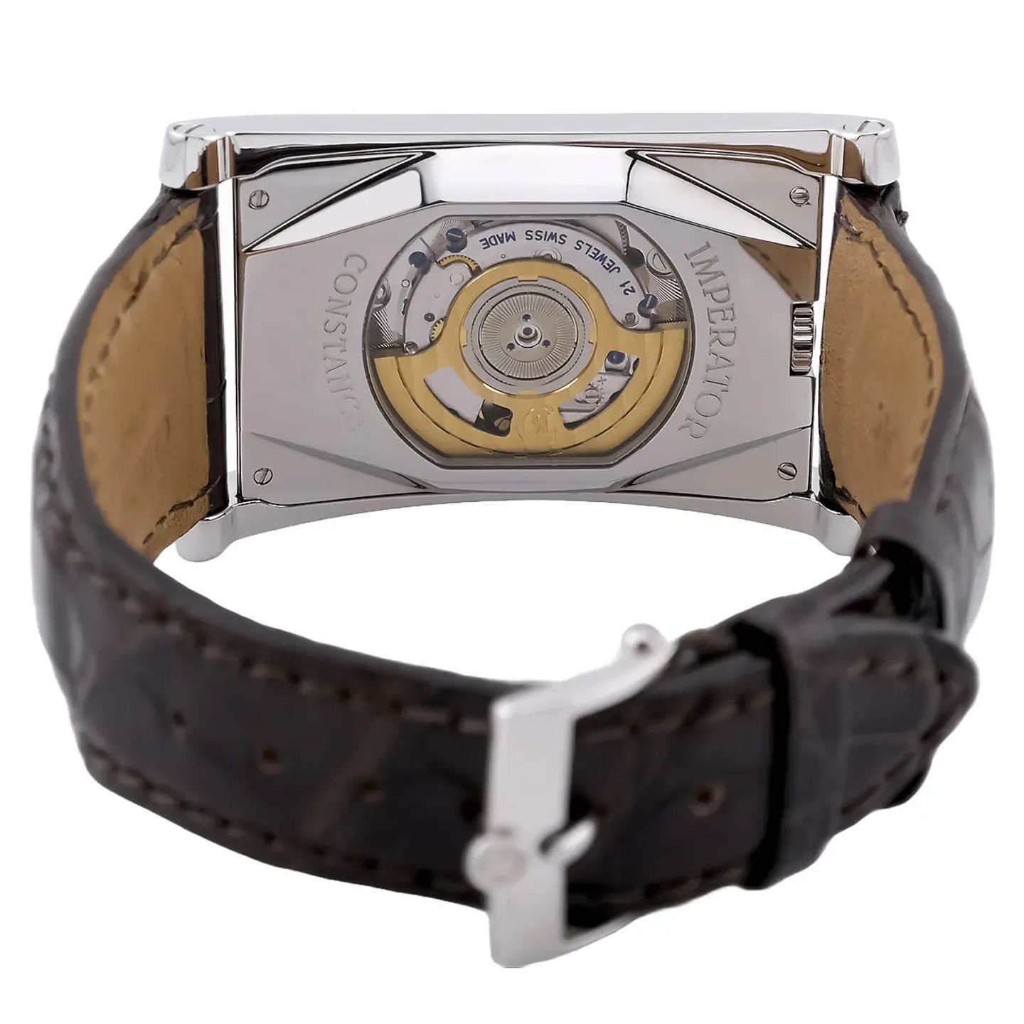 Chronoswiss Imperia CH-2873 (2011) - Zwart wijzerplaat 57 mm Staal (8/8)