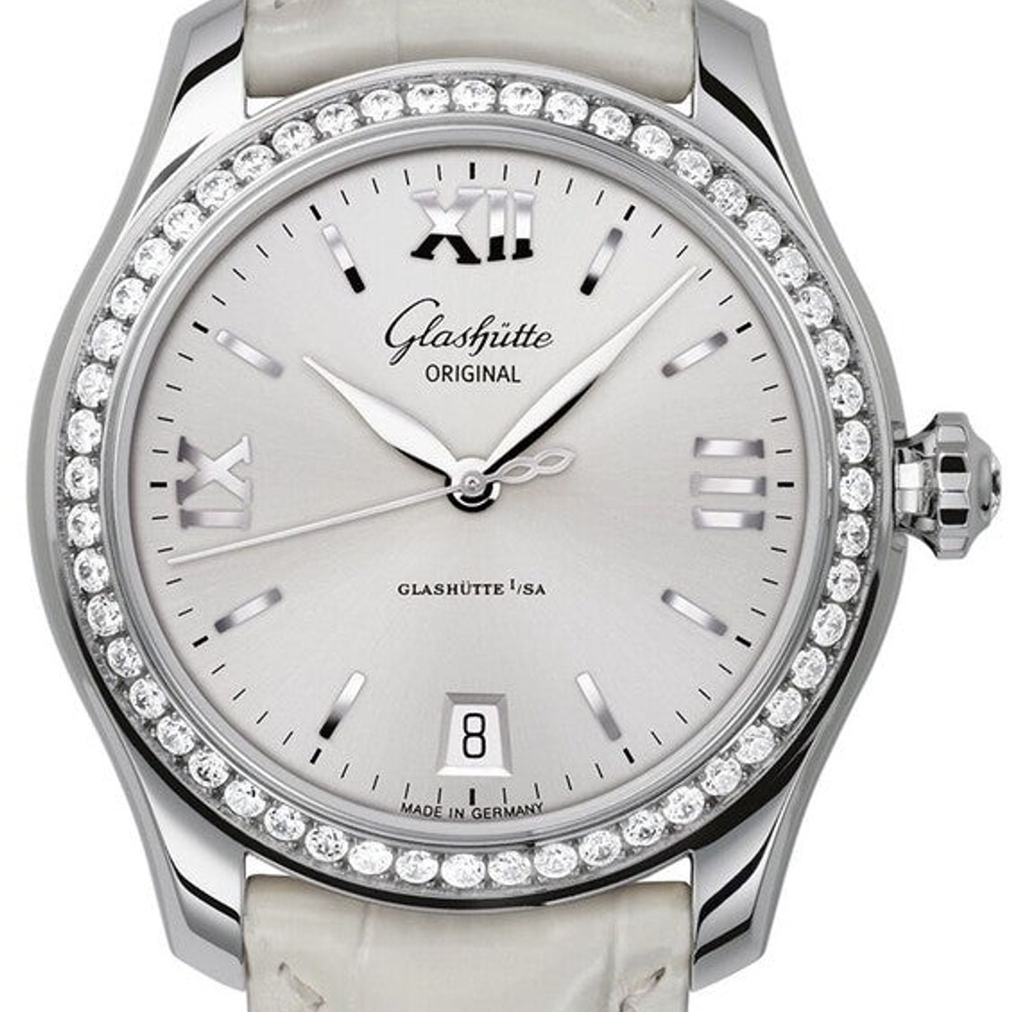 Glashütte Original Lady Serenade 1-39-22-02-22-04 (2026) - Silver dial 36 mm Steel case (1/1)