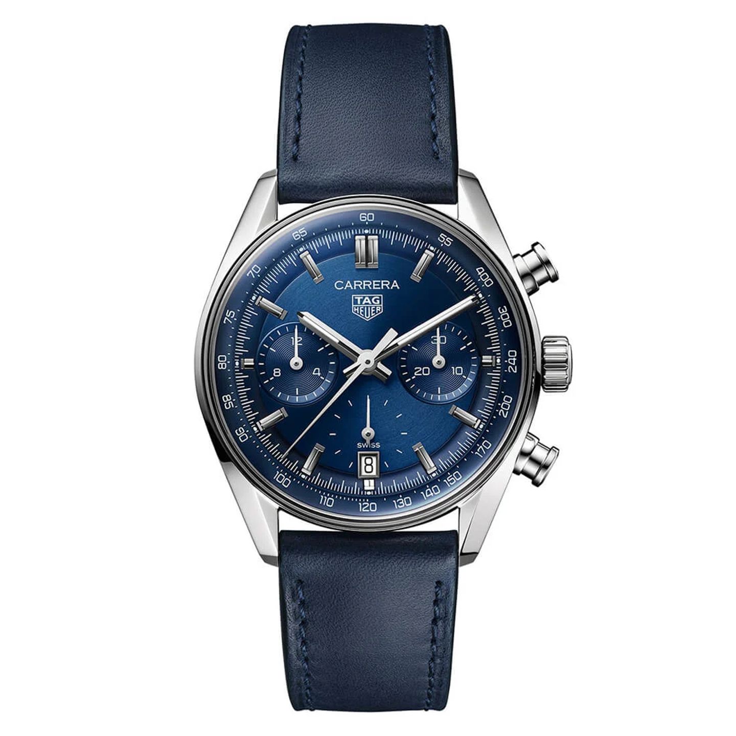 TAG Heuer Carrera CBS2212.FC6535 (2023) - Blauw wijzerplaat 39mm Staal (3/3)