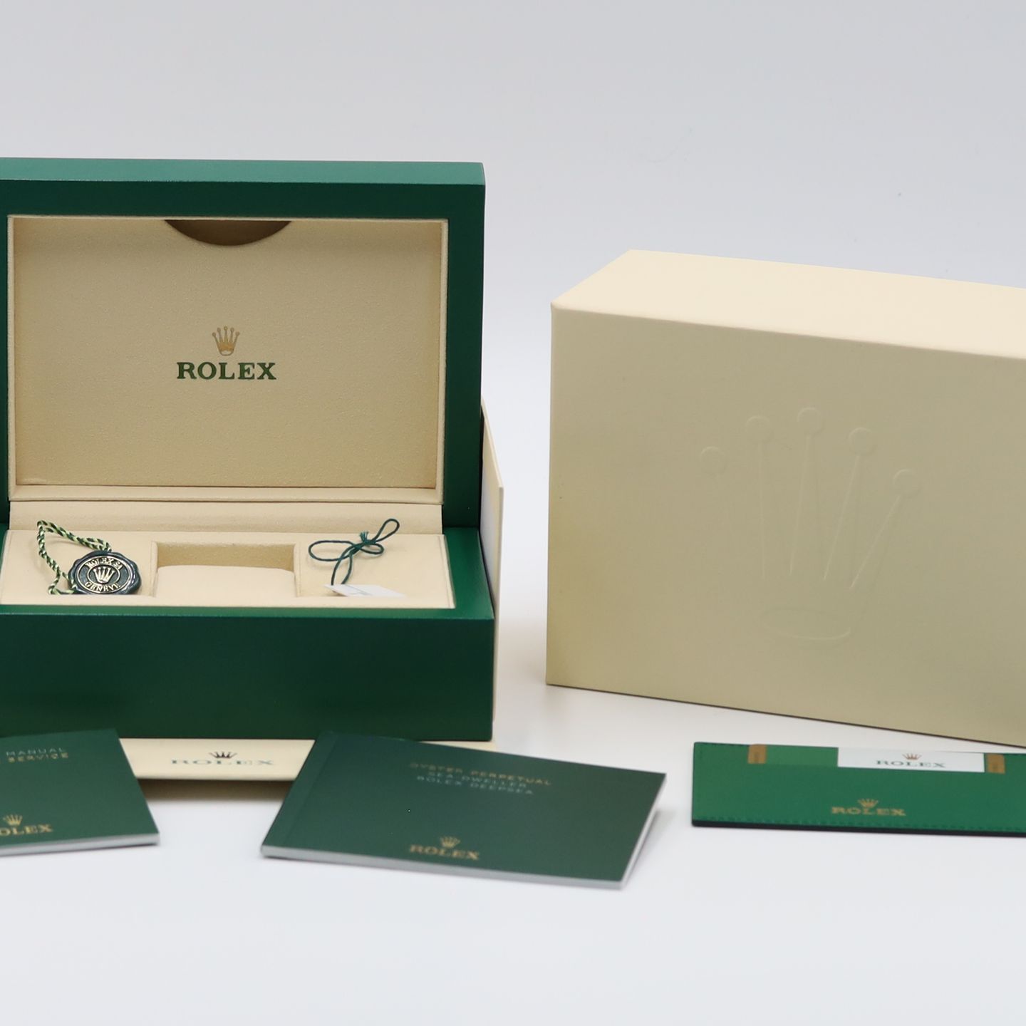 Rolex Sea-Dweller 126600 (Onbekend (willekeurig serienummer)) - Zwart wijzerplaat 43mm Staal (8/8)