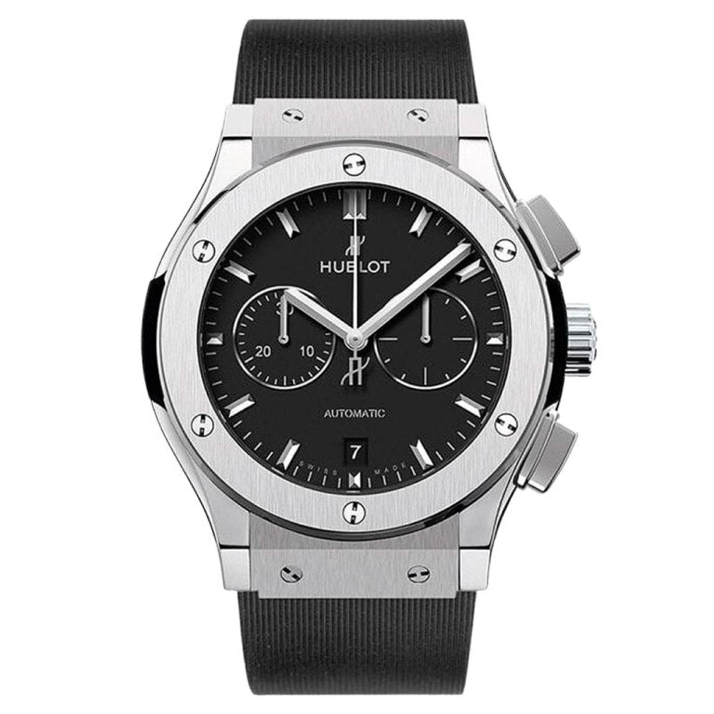 Hublot Classic Fusion Chronograph 541.NX.1171.RX (2025) - Black dial 42 mm Titanium case (1/1)