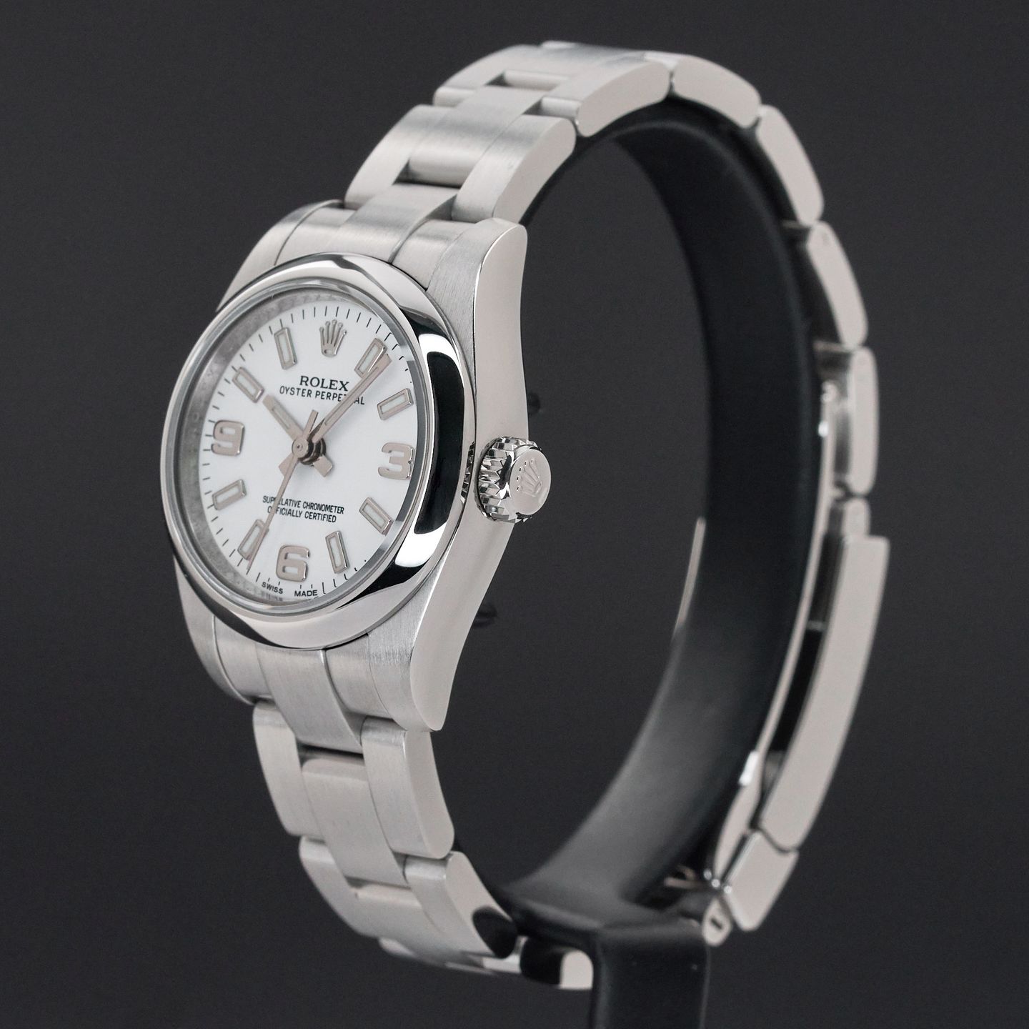 Rolex Oyster Perpetual 26 176200 (2017) - 26mm Staal (4/8)