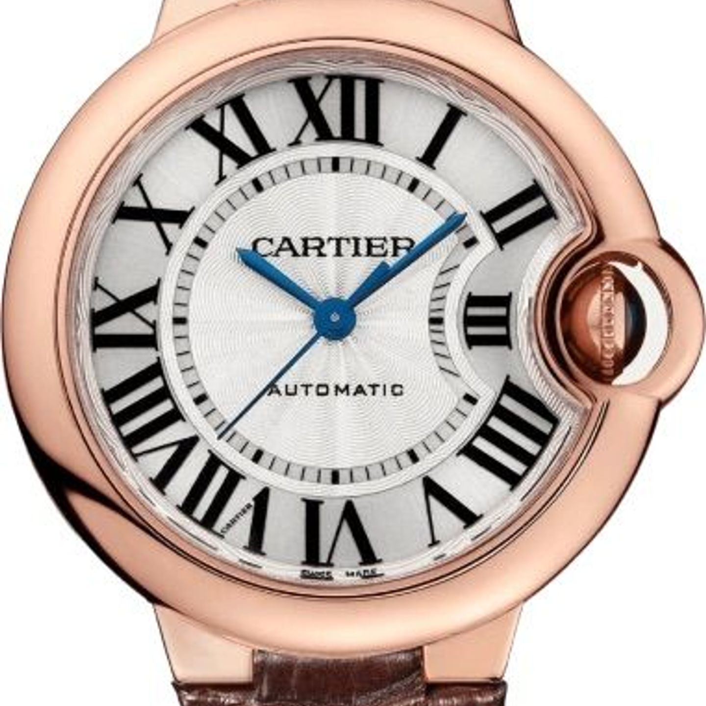 Cartier Ballon Bleu 33mm W6920097 (2024) - Wit wijzerplaat 33mm Roségoud (1/1)