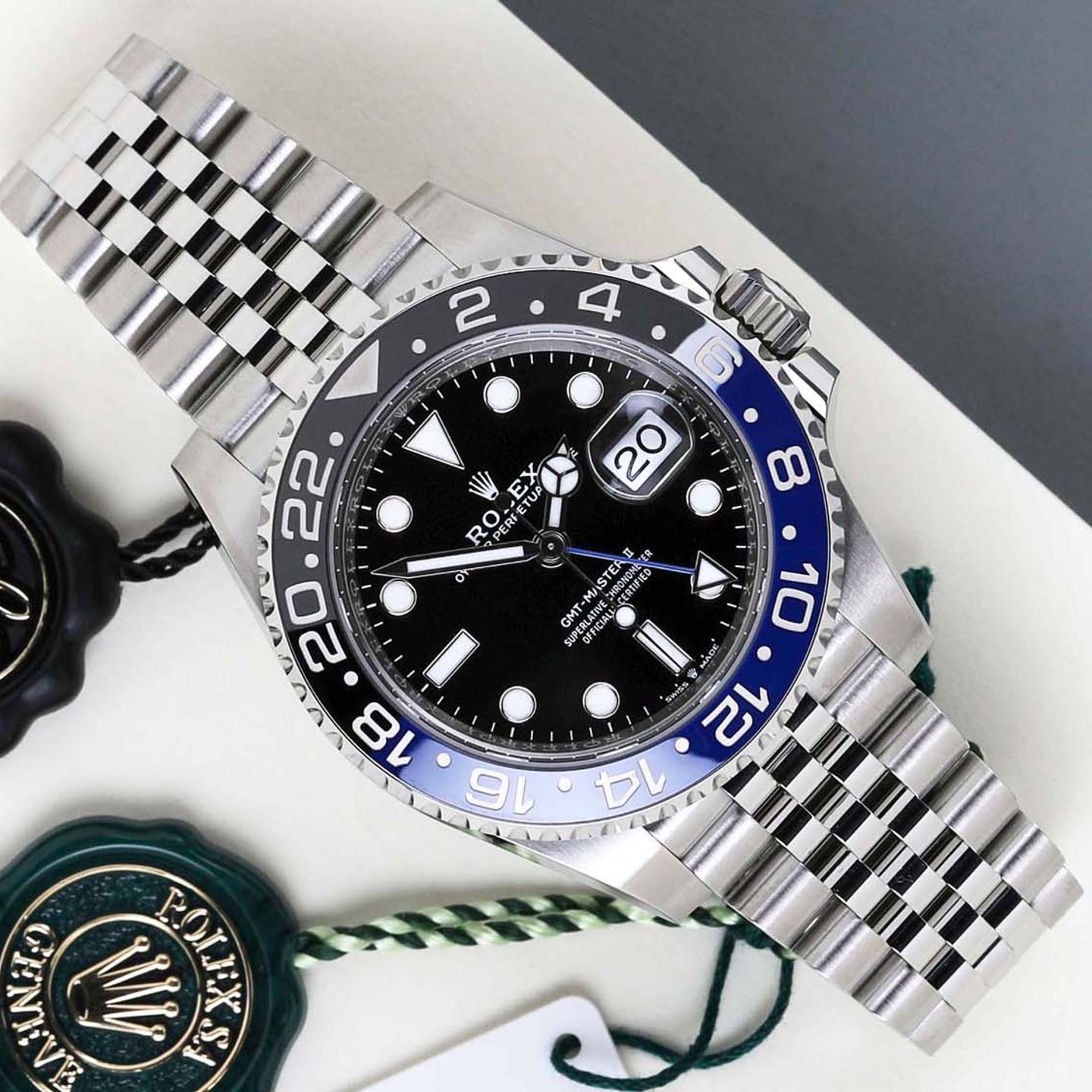 Rolex GMT-Master II 126710BLNR (2024) - Zwart wijzerplaat 40mm Staal (1/8)