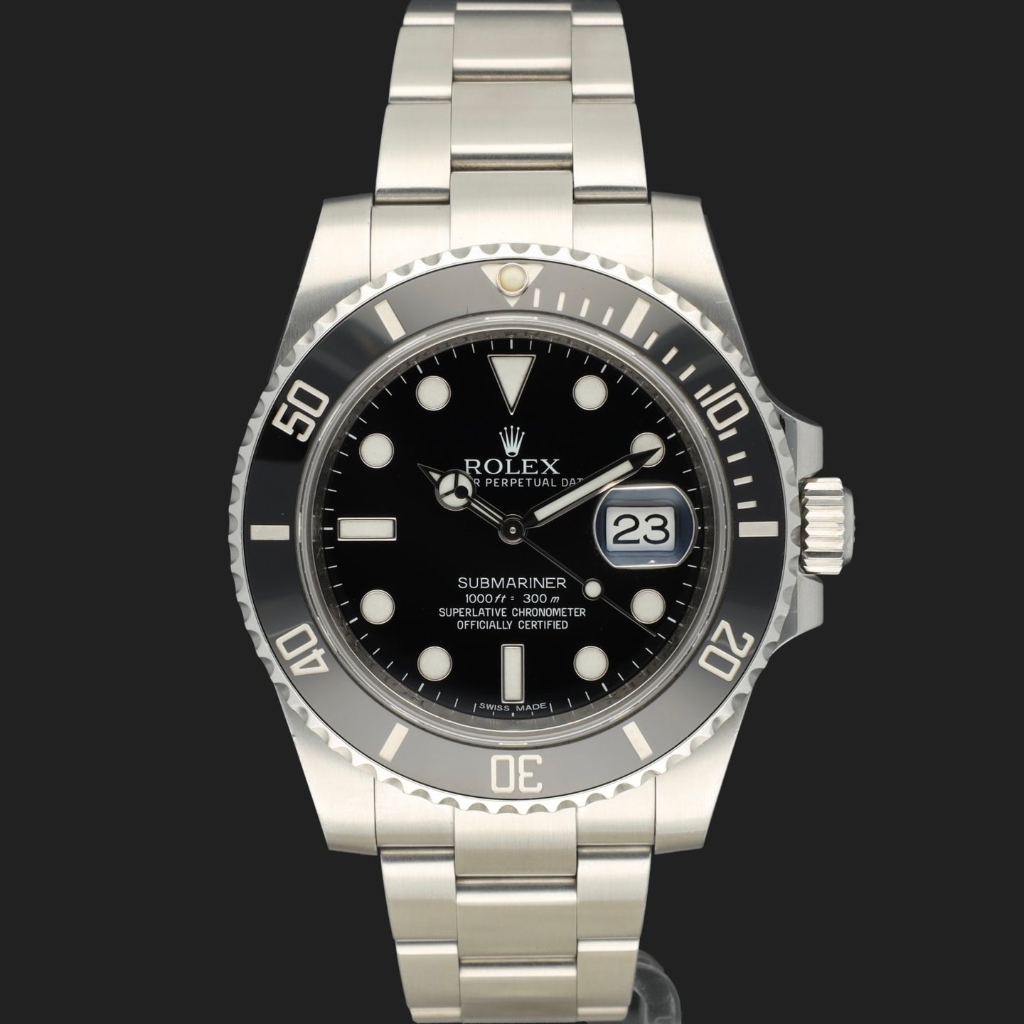 Rolex Submariner Date 116610LN (2013) - 40mm Staal (3/8)