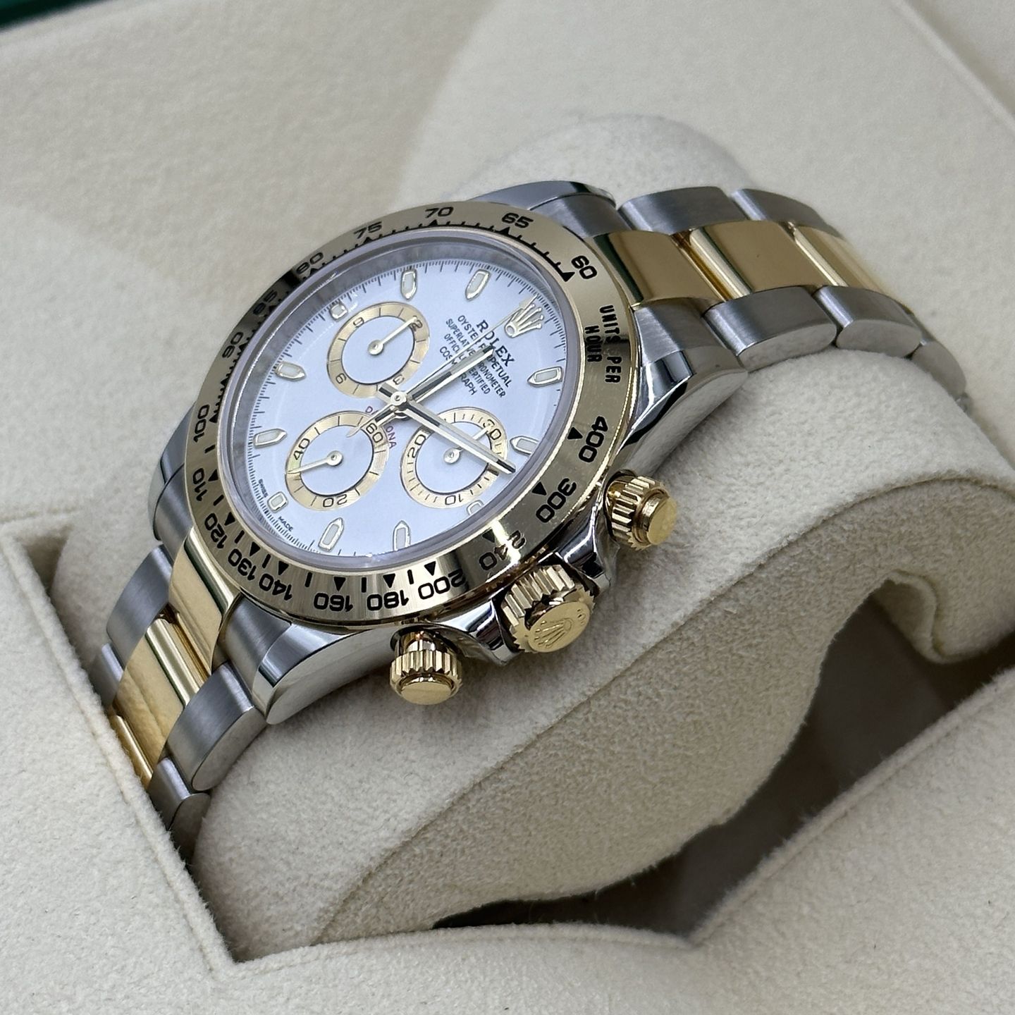 Rolex Daytona 116503 (Onbekend (willekeurig serienummer)) - Wit wijzerplaat 40mm Staal (4/8)