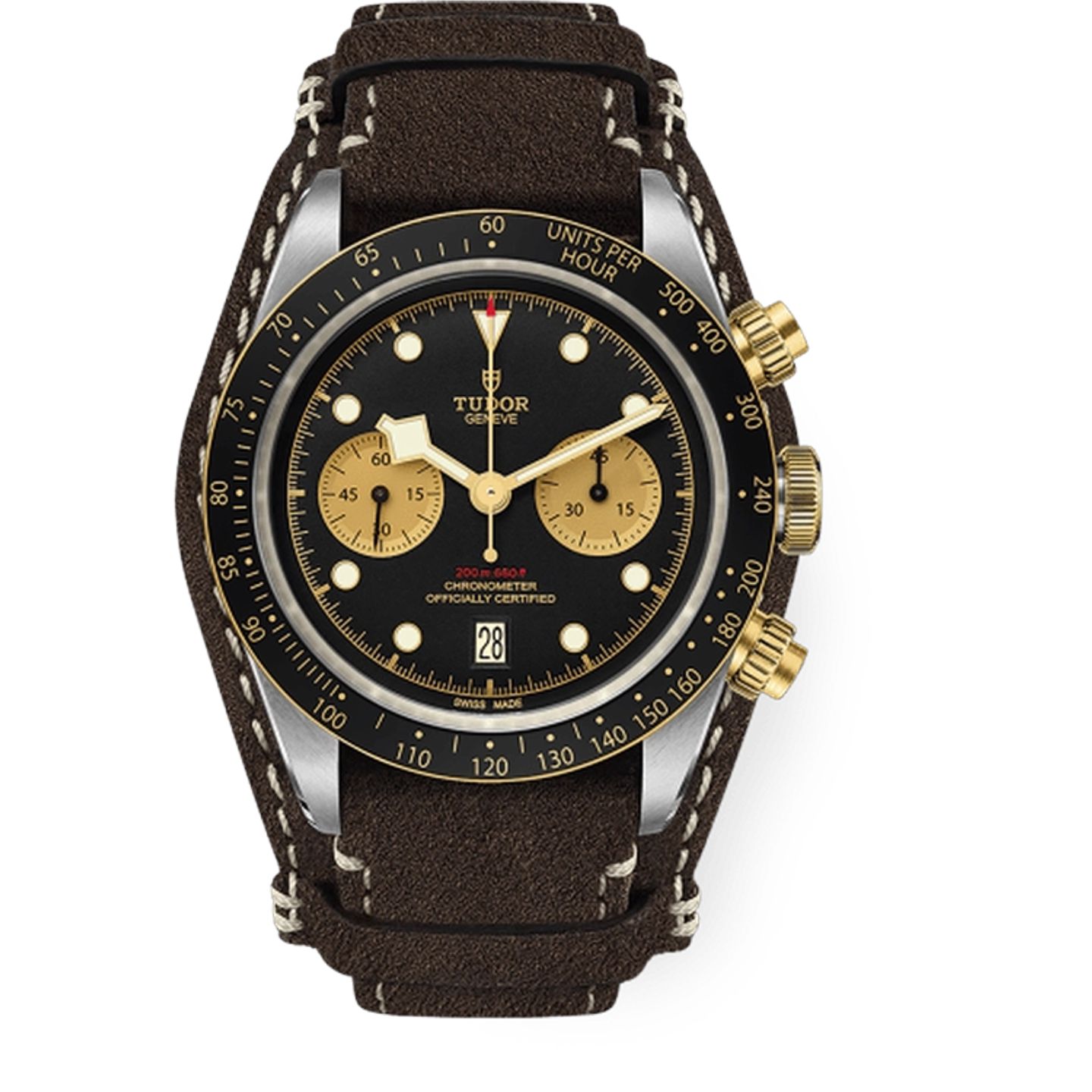 Tudor Black Bay Chrono 79363N (2026) - Black dial 41 mm Gold/Steel case (1/1)