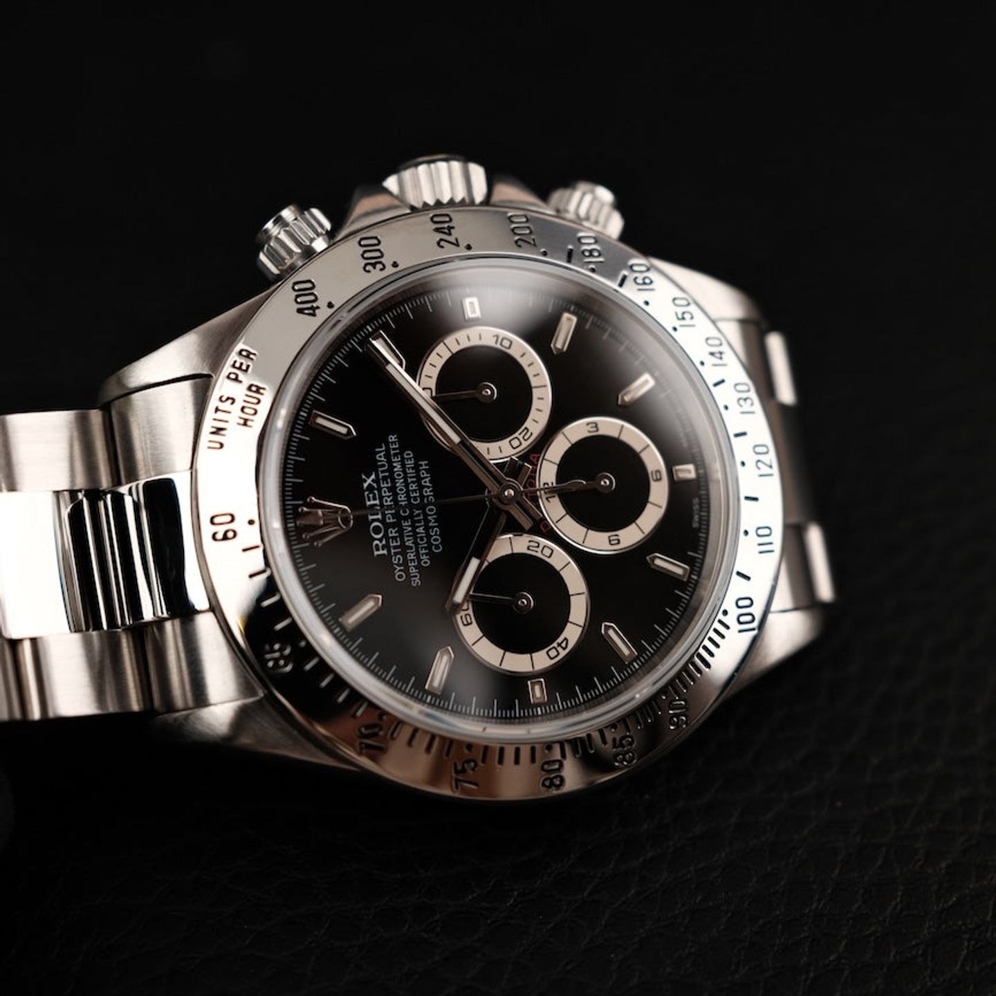 Rolex Daytona 16520 (1999) - Black dial 40 mm Steel case (2/8)