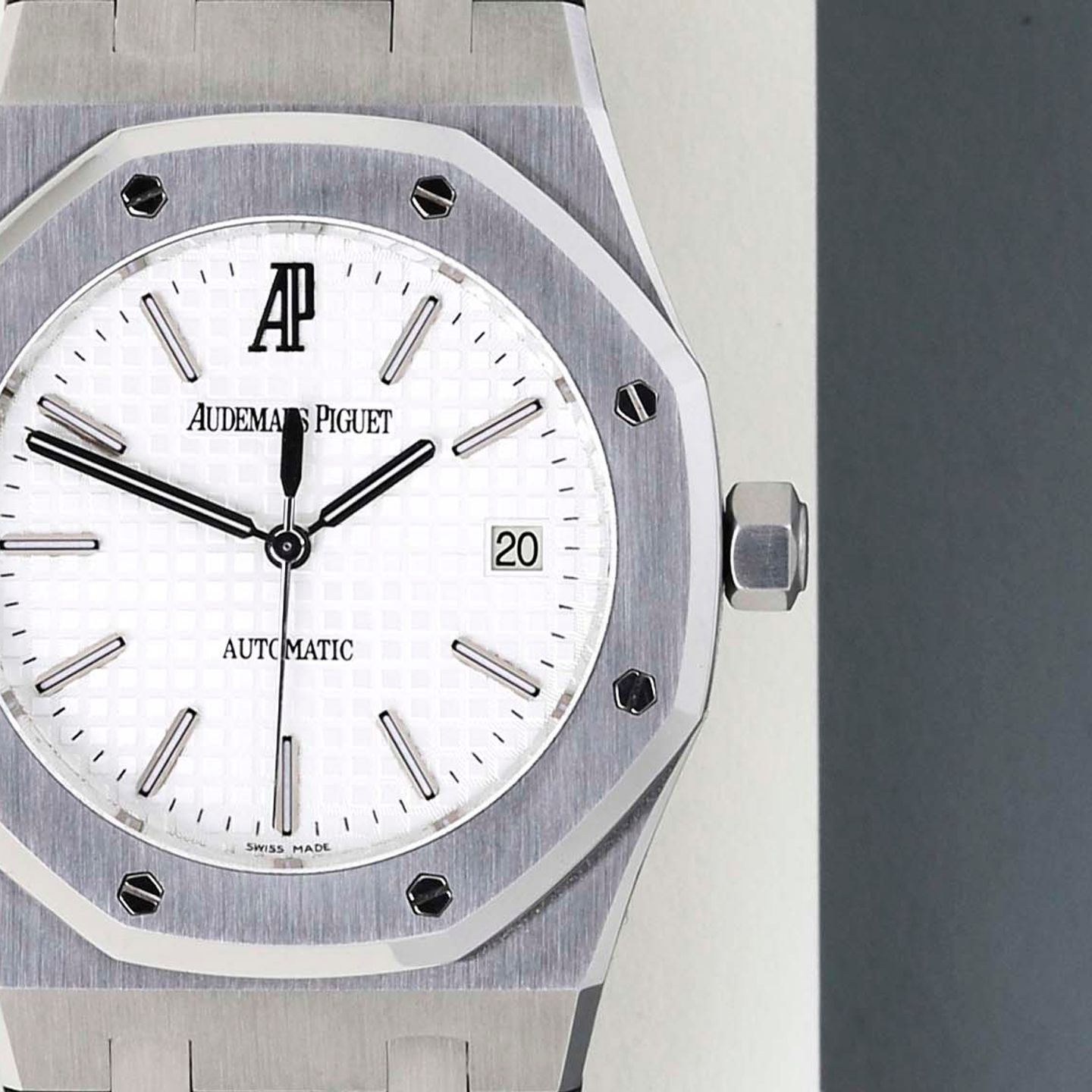 Audemars Piguet Royal Oak Selfwinding 15300ST.OO.1220ST.01 (2007) - Zilver wijzerplaat 39mm Staal (5/8)