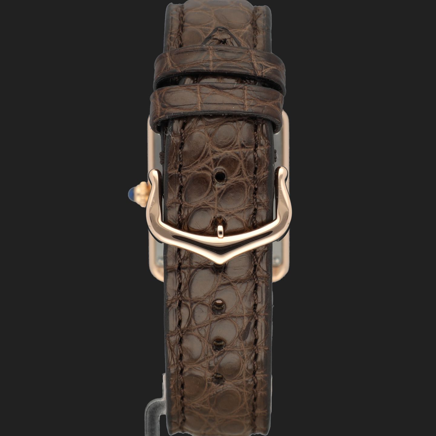 Cartier Tank Solo W5200024 (2021) - Silver dial 31 mm Rose Gold case (6/8)