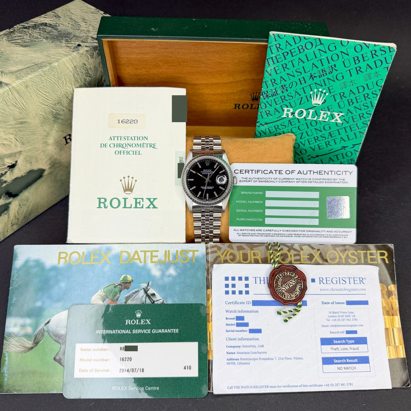Rolex Datejust 36 16220 - (3/8)