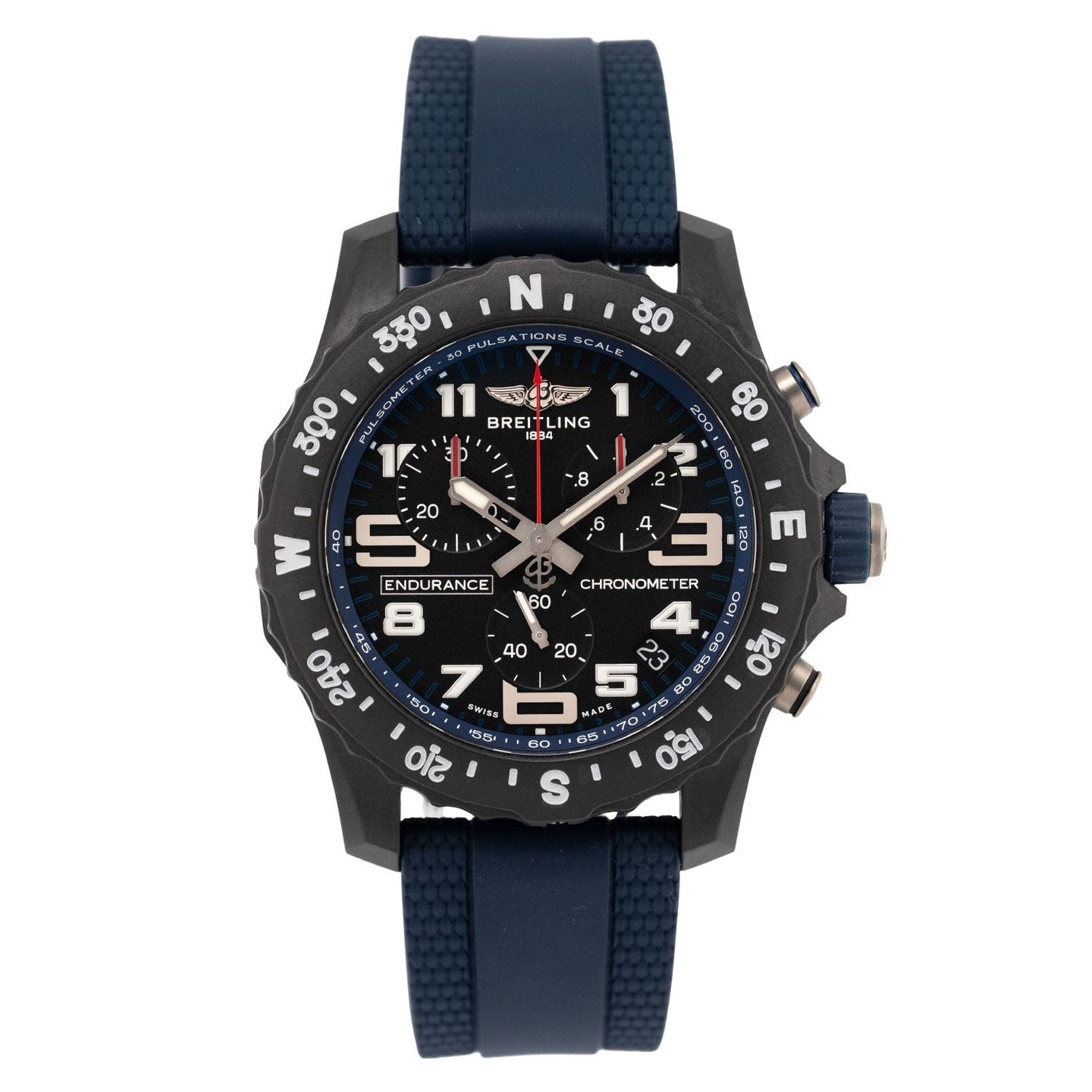Breitling Endurance Pro X82310E51B1S1 (Onbekend (willekeurig serienummer)) - Zwart wijzerplaat 44mm Plastic (1/7)