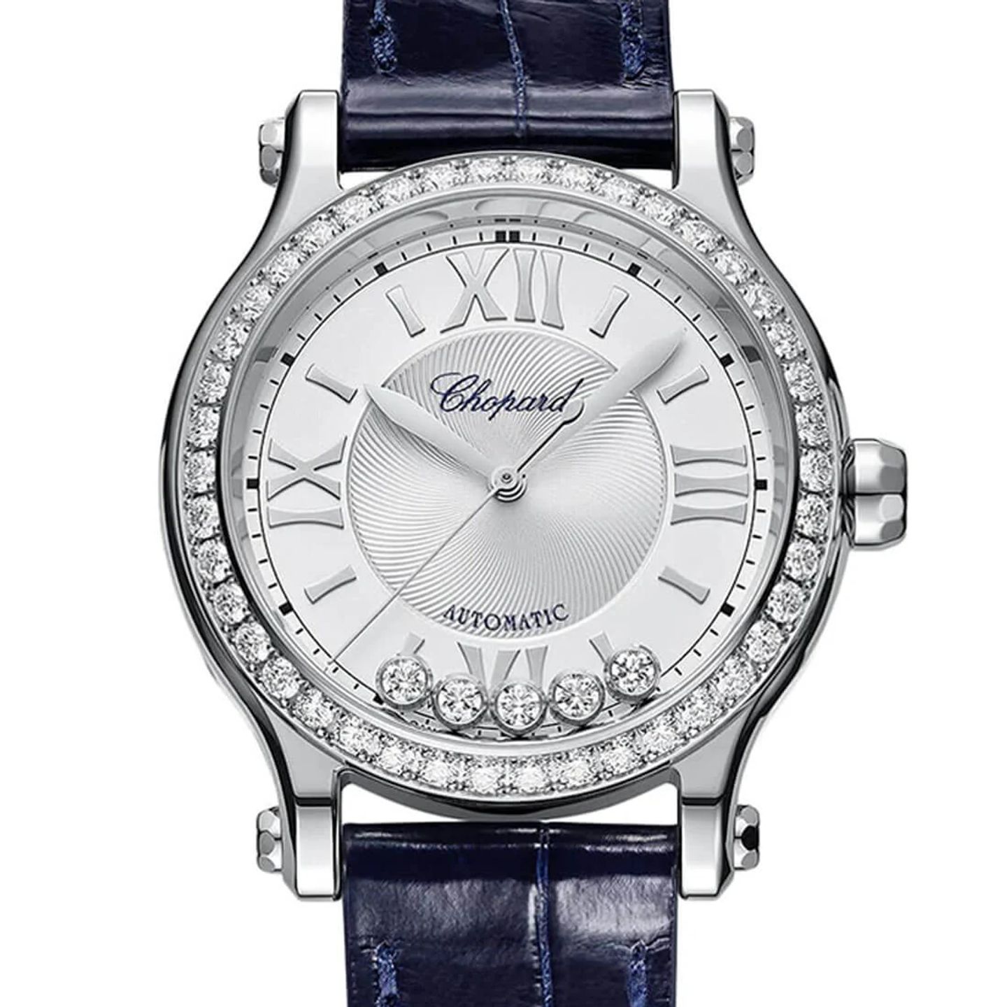 Chopard Happy Sport 278608-3003 (2024) - Zilver wijzerplaat 33mm Staal (2/3)