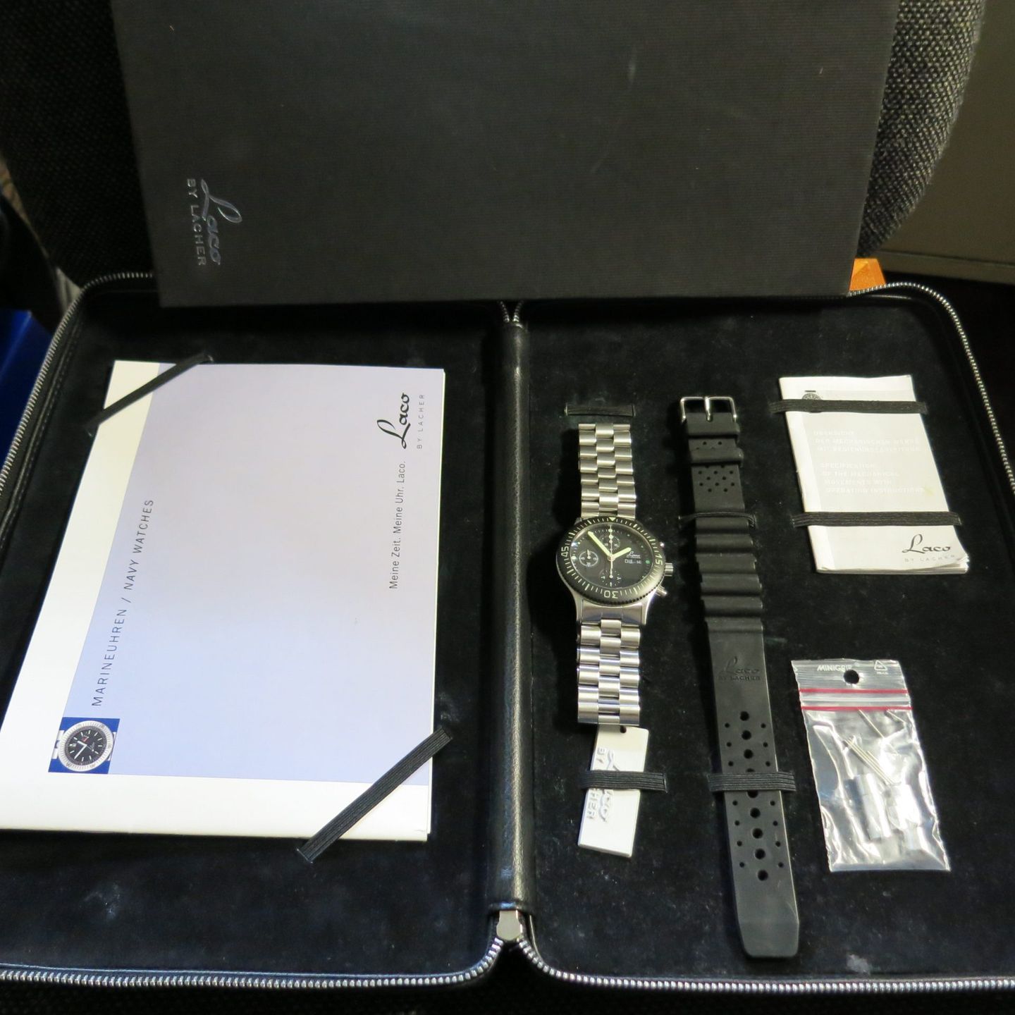 Laco Unknown 86 1199 (2007) - Black dial 42 mm Steel case (4/4)