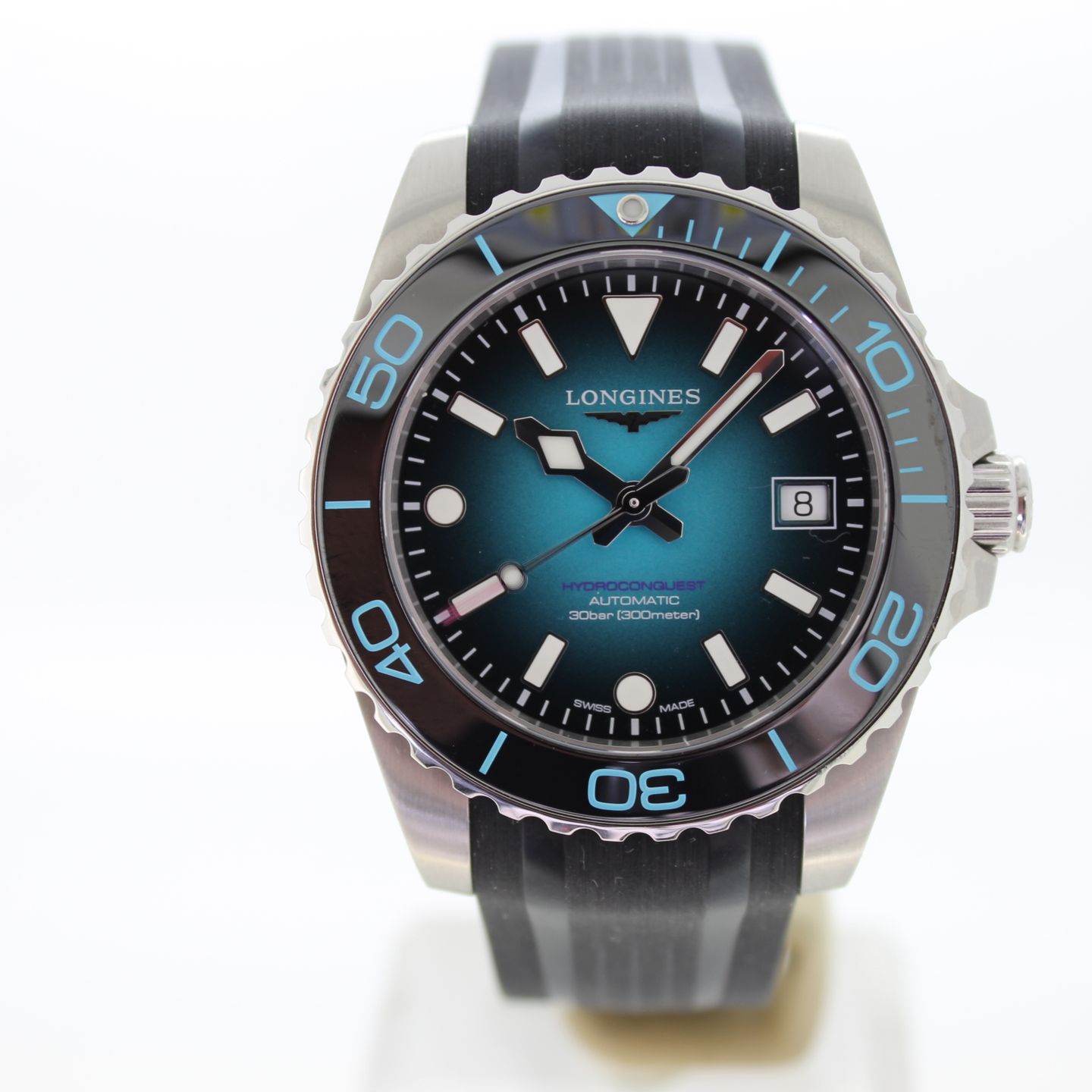 Longines HydroConquest L3.779.4.09.9 (2026) - Blue dial 39 mm Steel case (2/7)