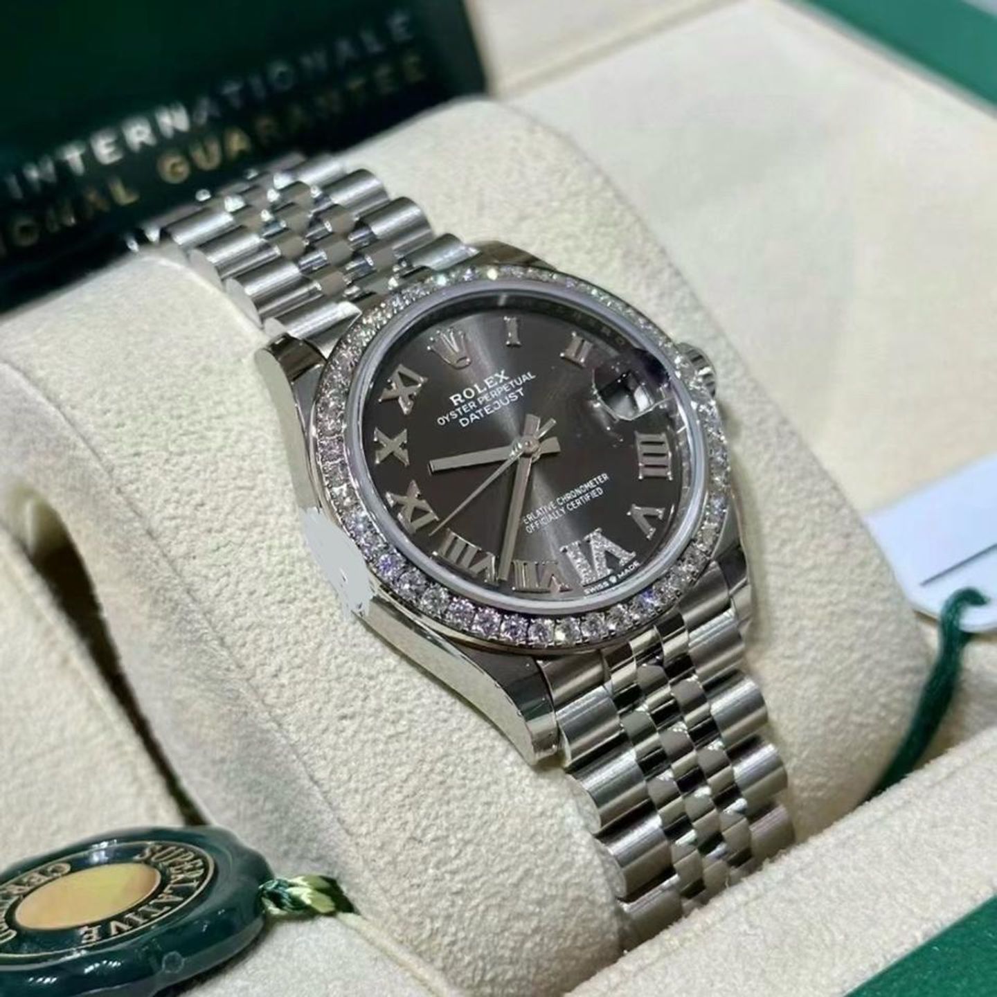 Rolex Datejust 278384RBR GREY ROMAN JUB - (1/2)
