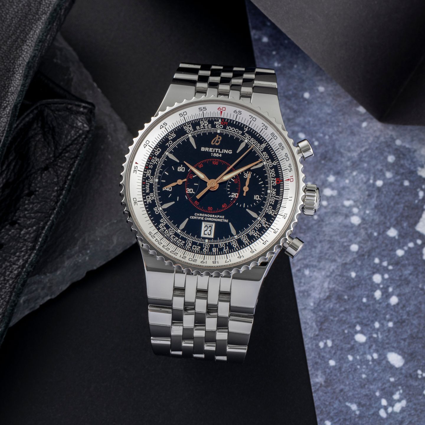 Breitling Montbrillant Légende A23340 (2007) - 47 mm Steel case (1/8)