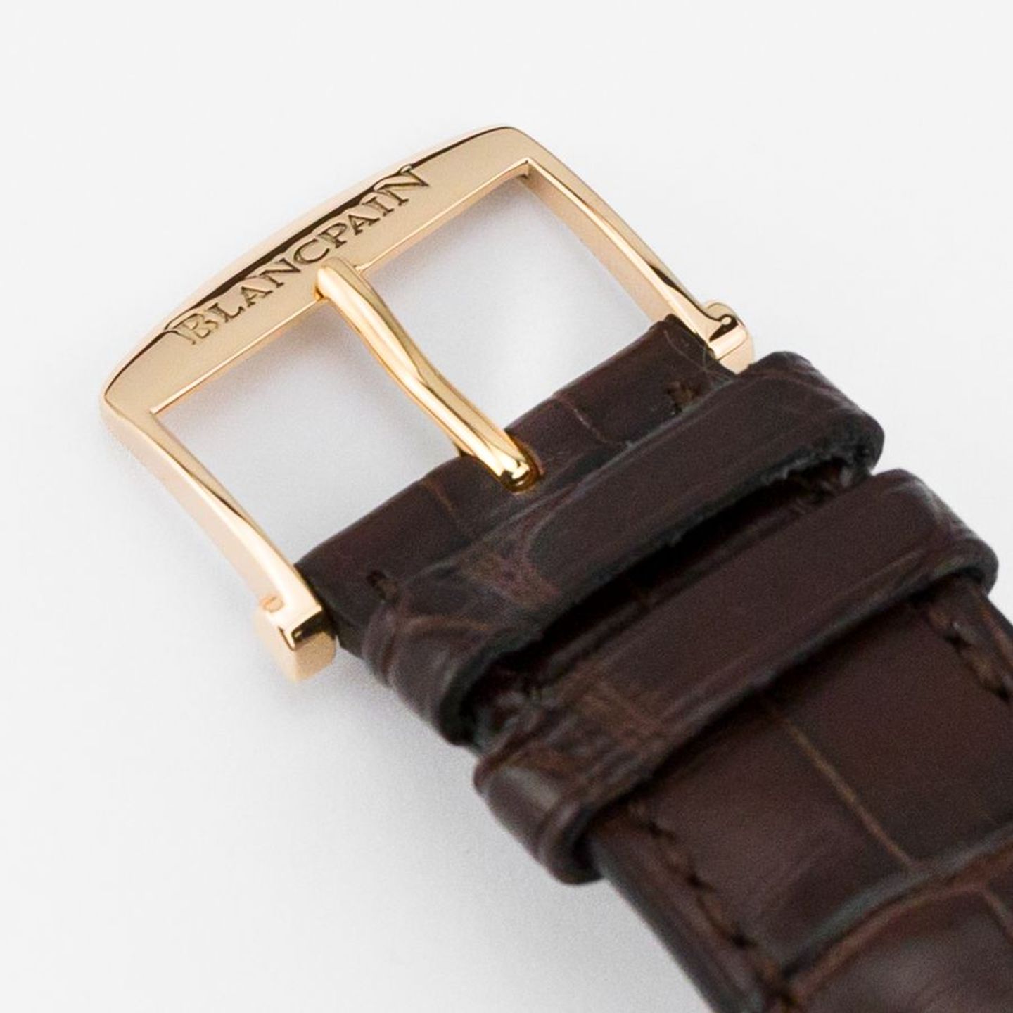 Blancpain Villeret Ultra-Slim 6606-3642-55B (Unknown (random serial)) - White dial 41 mm Red Gold case (8/8)