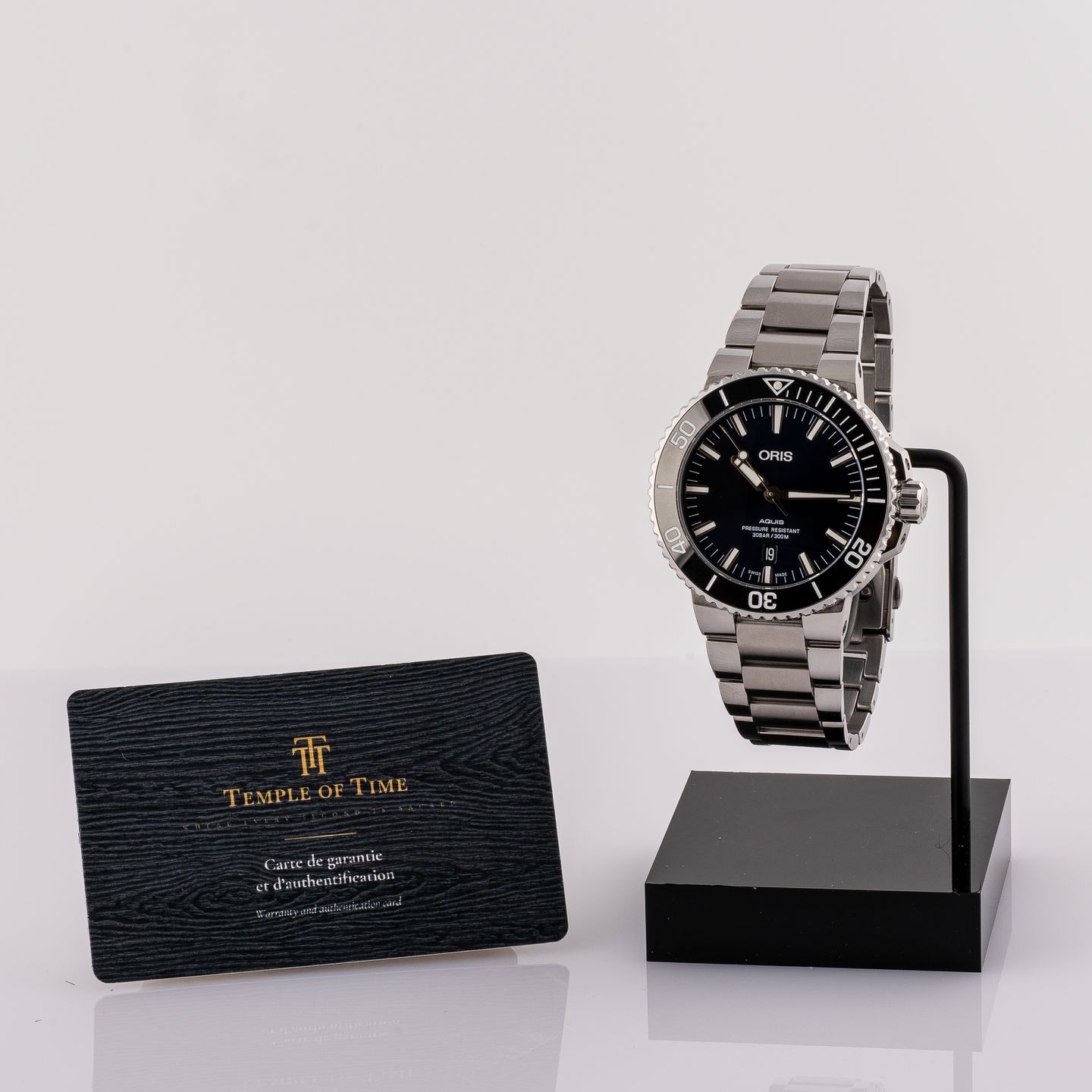 Oris Aquis Date 01 733 7730 4135-07 8 24 05PEB (Unknown (random serial)) - Blue dial 44 mm Steel case (6/7)