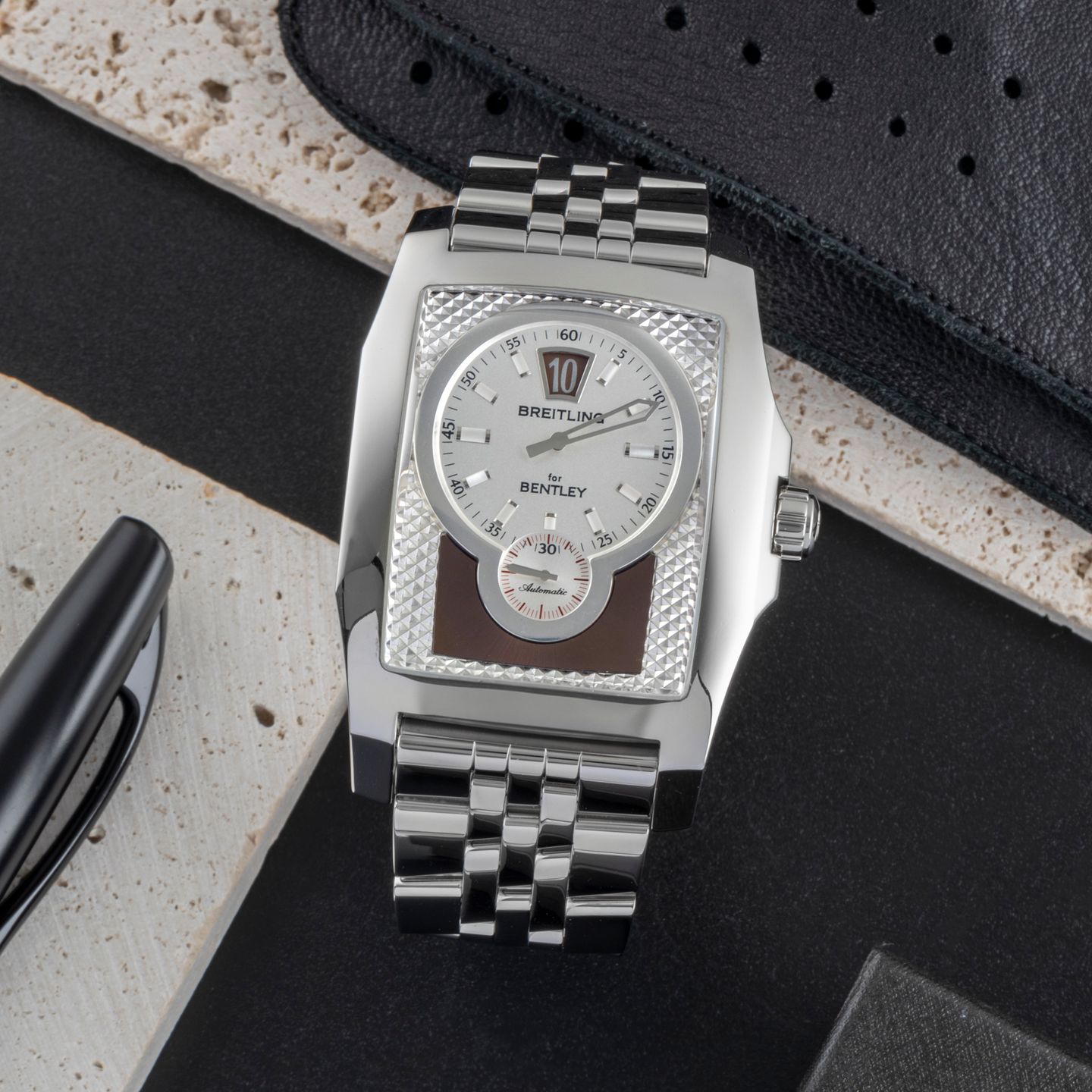 Breitling Bentley Flying B A28362 (Onbekend (willekeurig serienummer)) - 57 mm Staal (1/8)