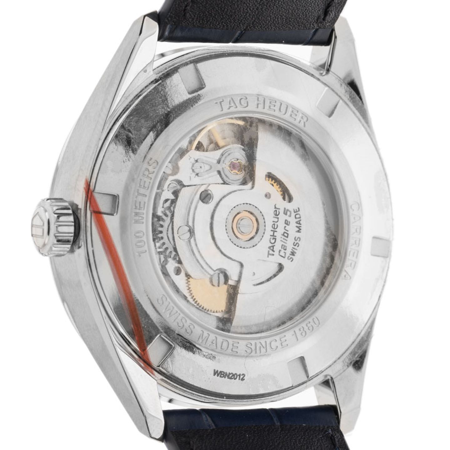 TAG Heuer Carrera Calibre 5 WBN2012.FC6502 (2024) - Blue dial 41 mm Steel case (6/7)