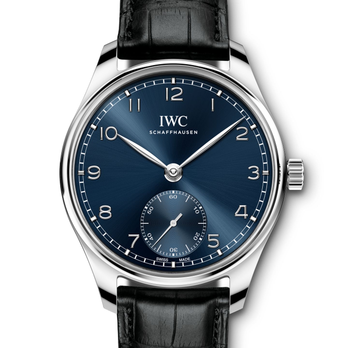 IWC Portuguese Automatic IW358305 (2024) - Blauw wijzerplaat 40mm Staal (1/1)