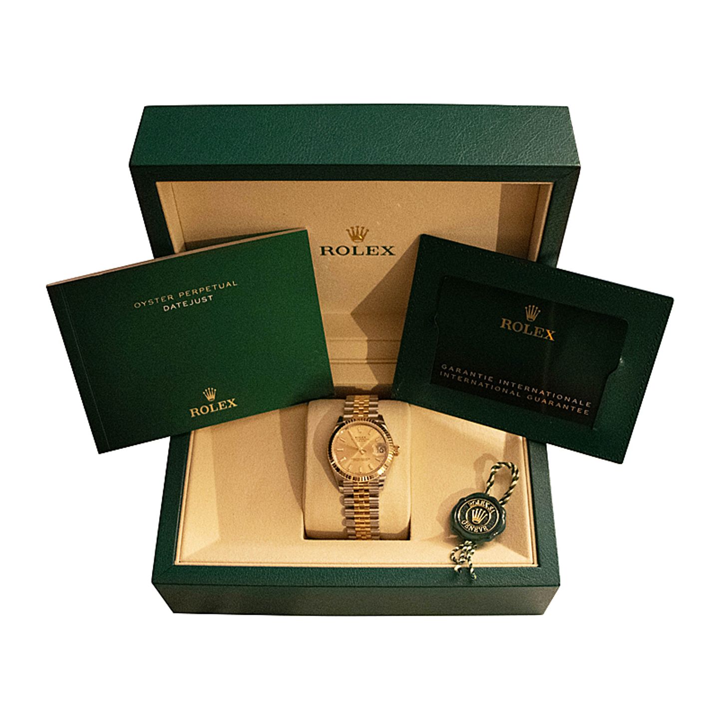 Rolex Datejust 31 278273 (2022) - Champagne wijzerplaat 31mm Goud/Staal (4/4)