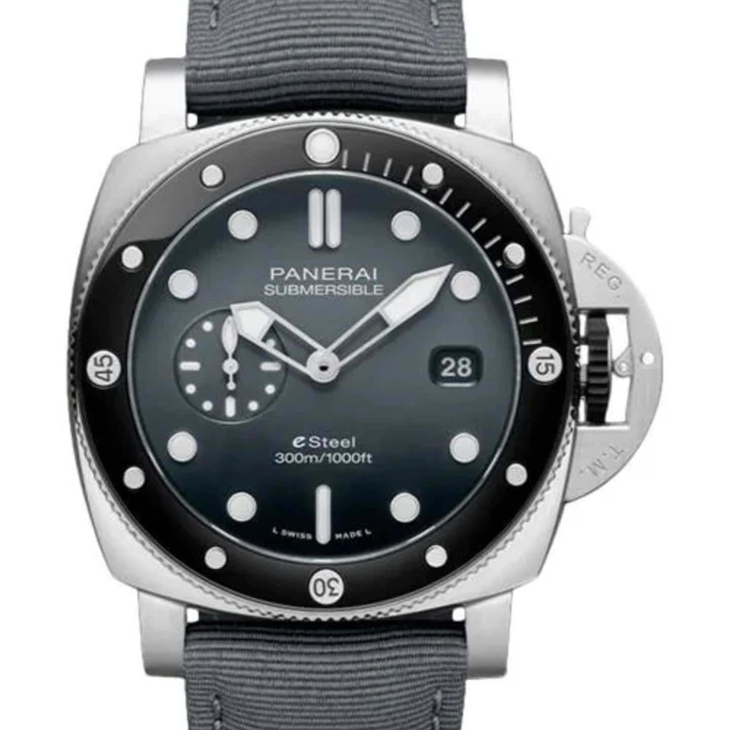 Panerai Luminor Submersible PAM01288 (2026) - Grijs wijzerplaat 44mm Staal (1/1)