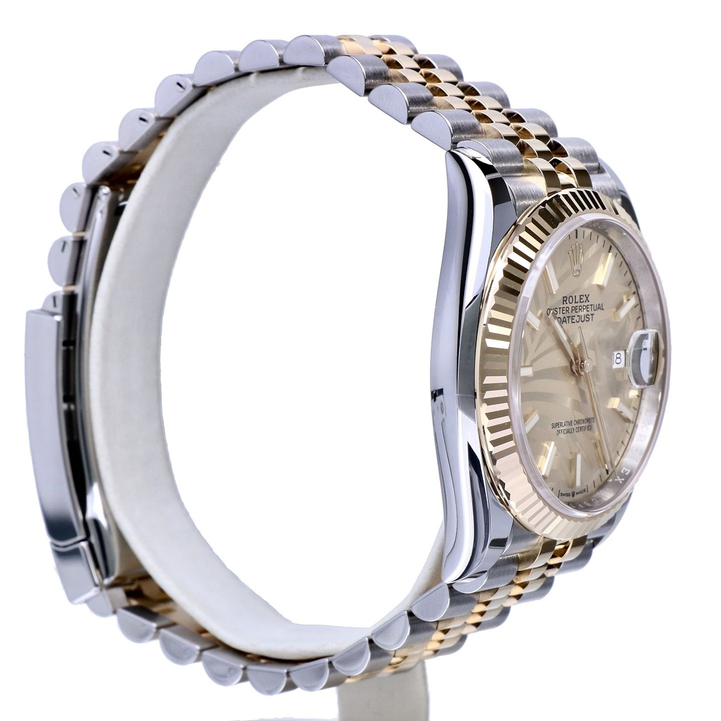 Rolex Datejust 36 126233 (2022) - Champagne dial 36 mm Steel case (8/8)