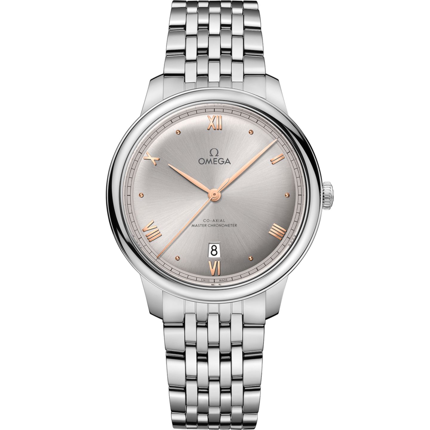 Omega De Ville 434.10.40.20.06.001 (2025) - Zilver wijzerplaat 40mm Staal (1/1)