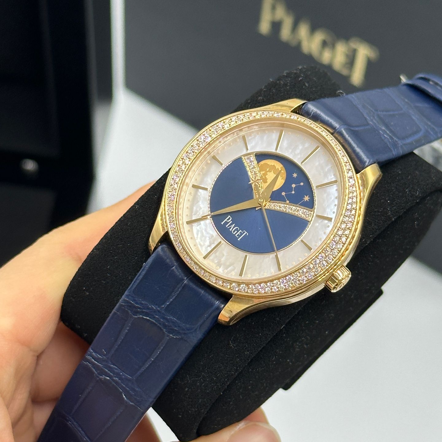 Piaget Limelight G0A44123 (2024) - Parelmoer wijzerplaat Onbekend Roségoud (3/8)