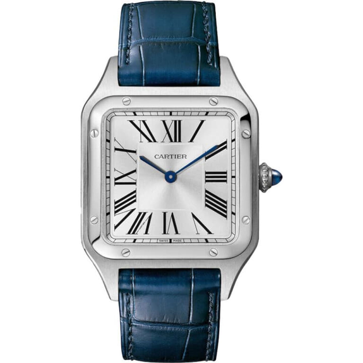 Cartier Santos Dumont WSSA0085 (2025) - Zilver wijzerplaat 31mm Staal (1/1)