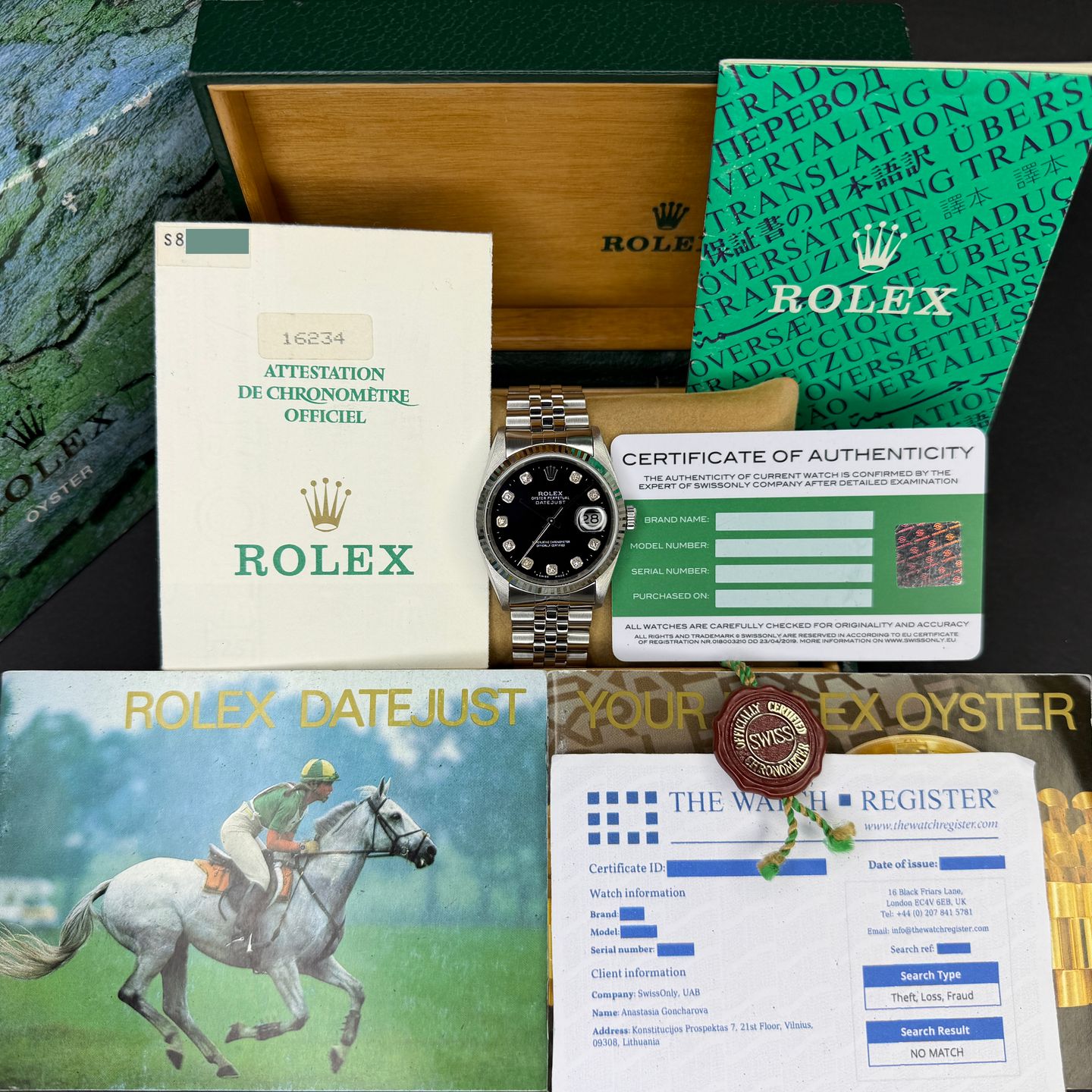 Rolex Datejust 36 16234 (1994) - 36 mm Steel case (3/8)