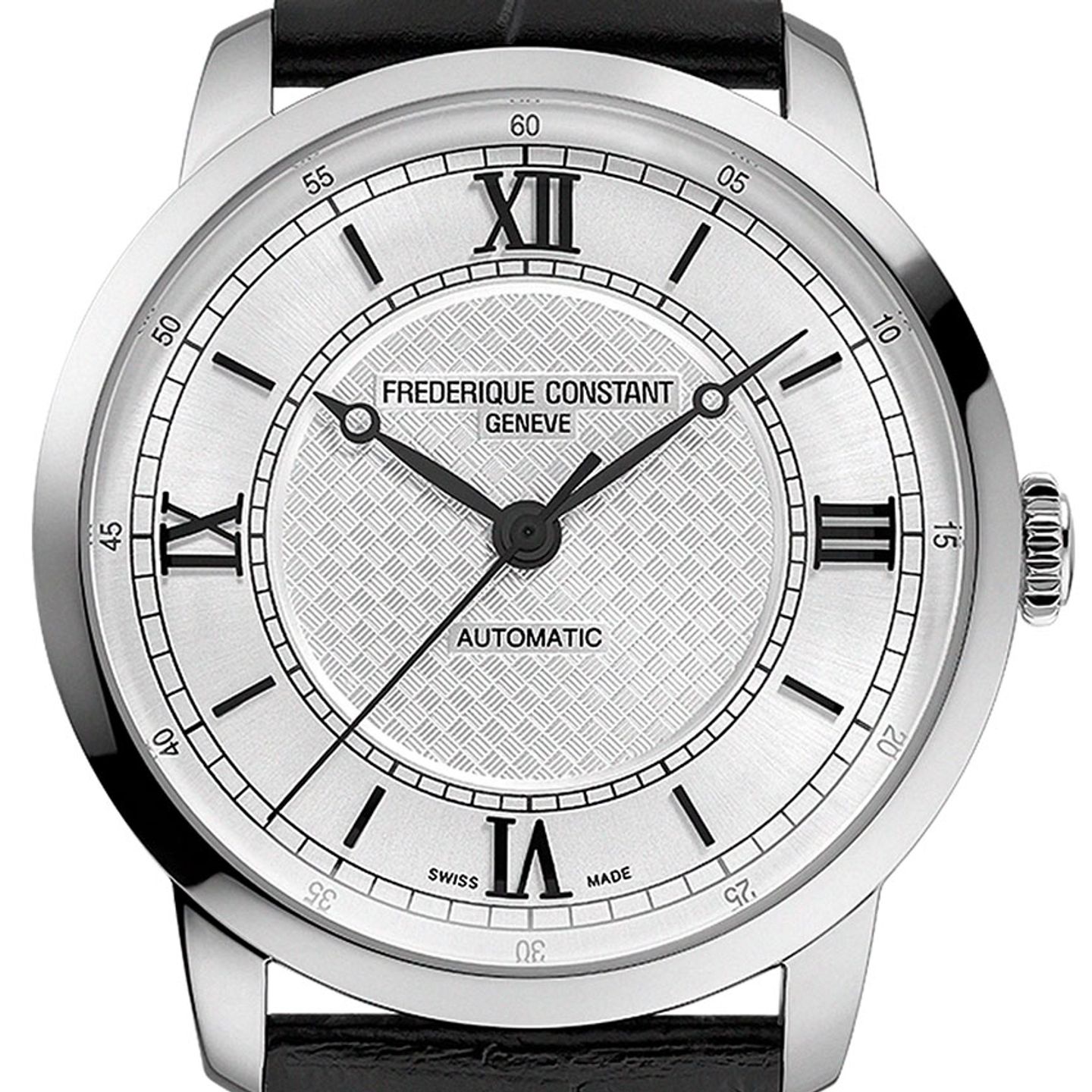 Frederique Constant Classics FC-301S3B6 (Onbekend (willekeurig serienummer)) - Zilver wijzerplaat 38mm Staal (1/7)