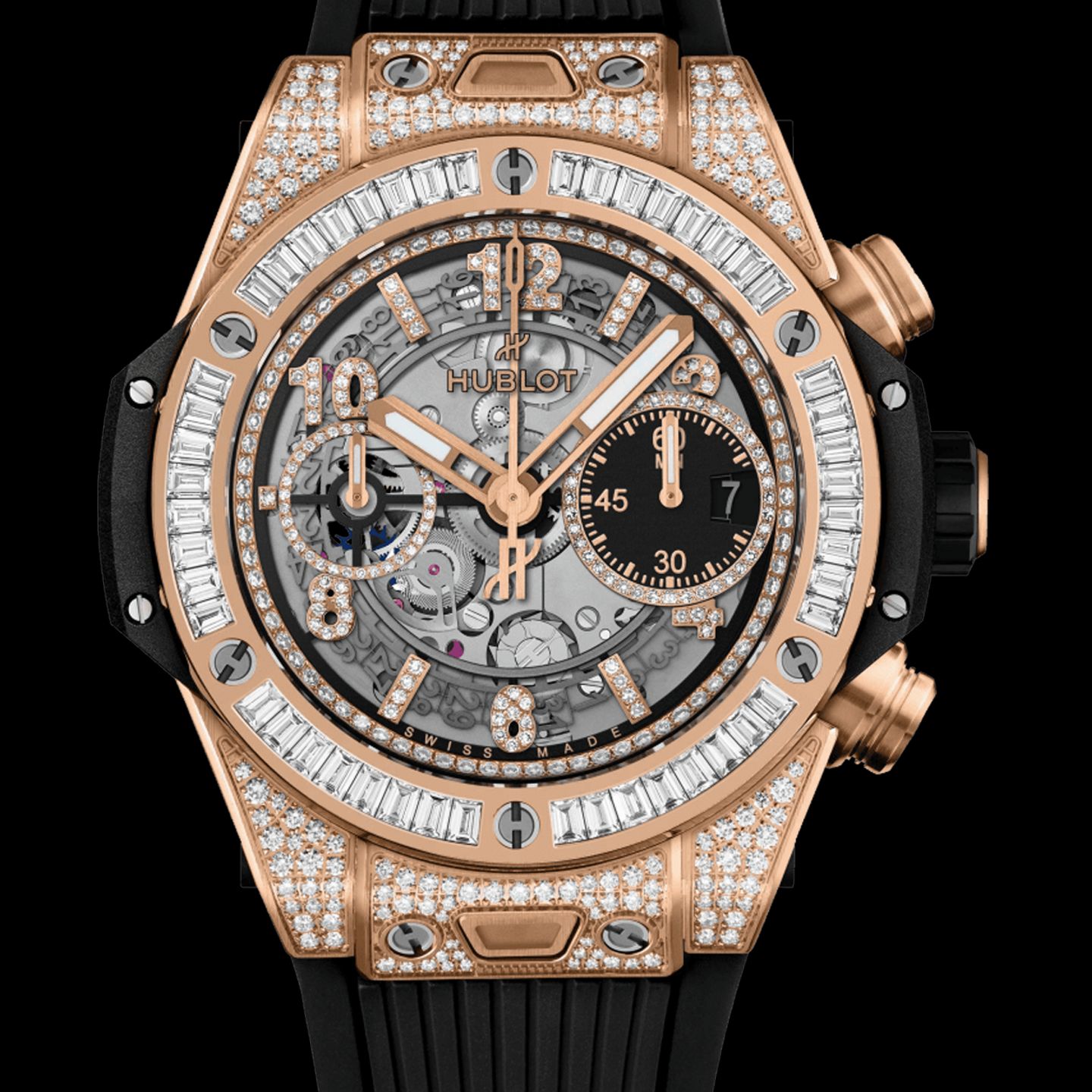 Hublot Big Bang Unico 441.OX.1181.RX.0904 (2022) - Transparant wijzerplaat 42mm Roségoud (1/1)