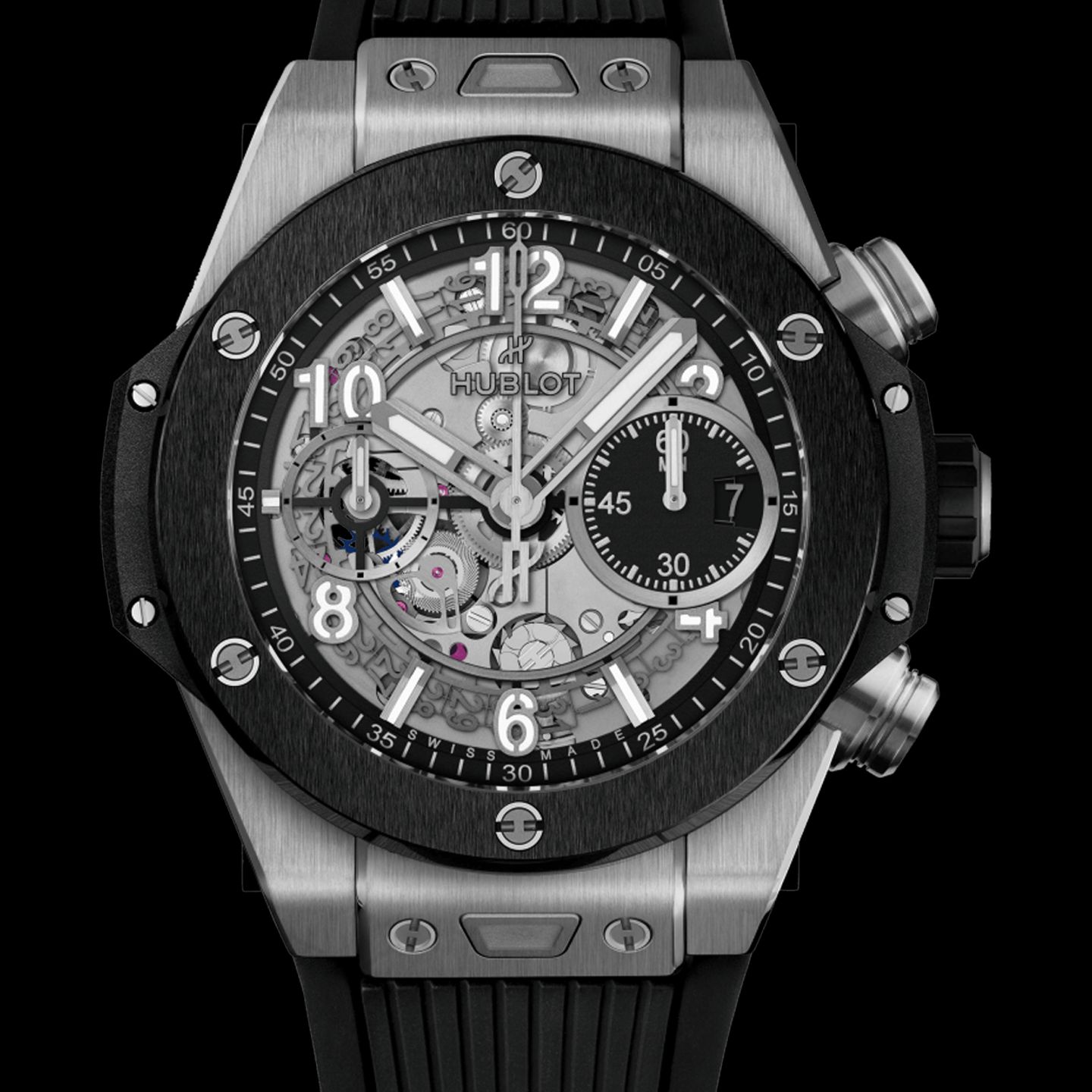 Hublot Big Bang Unico 441.NM.1171.RX (2024) - Transparent dial 42 mm Titanium case (1/1)