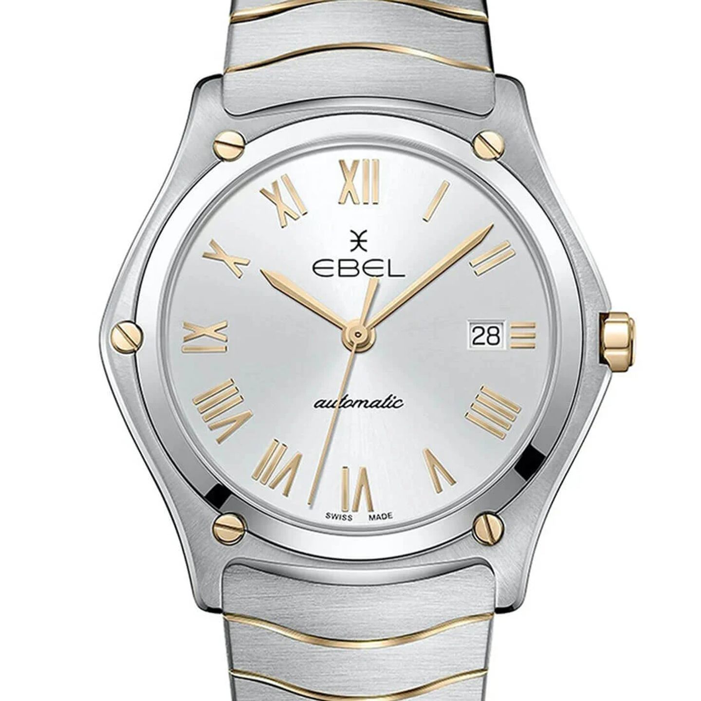 Ebel Sport 1216503M (2023) - Silver dial 40 mm Steel case (2/3)