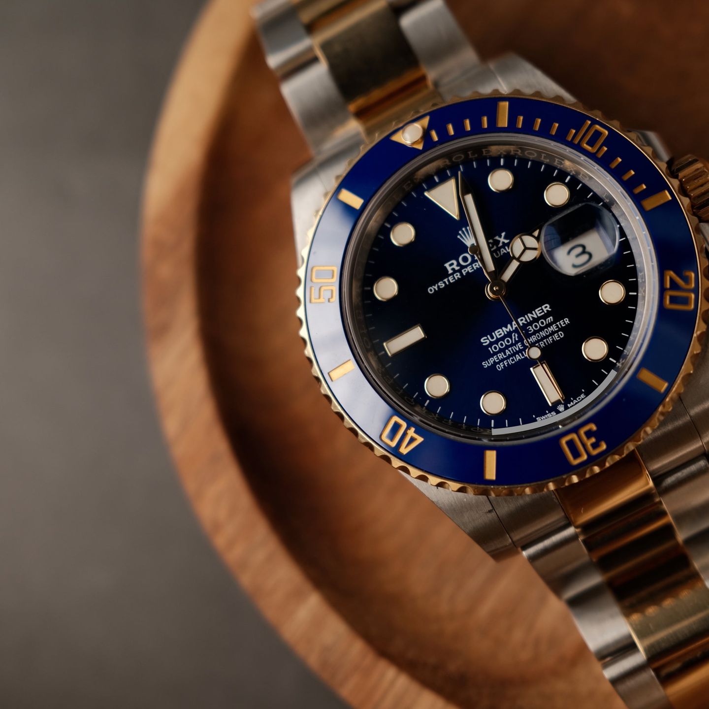 Rolex Submariner Date 126613lb (2020) - Blue dial 41 mm Gold/Steel case (5/8)